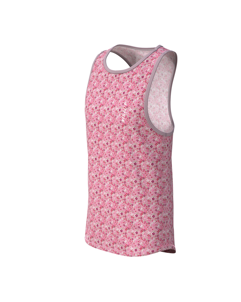 MAVRIK SL WOMEN FLORAL MELLOW ROSE - Maillots trail-running - 1 - kinetik-adrenalink