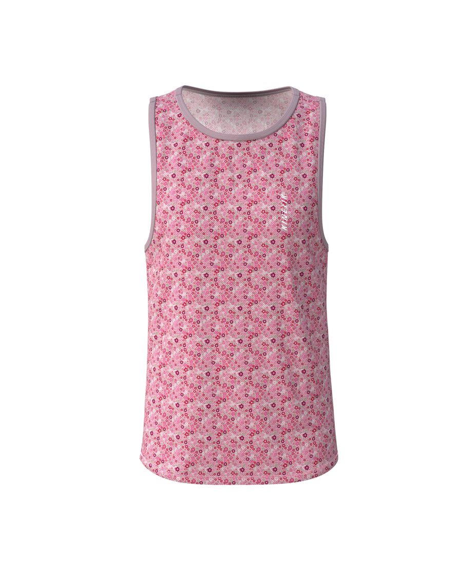 MAVRIK SL WOMEN FLORAL MELLOW ROSE - Maillots trail-running - 3 - kinetik-adrenalink