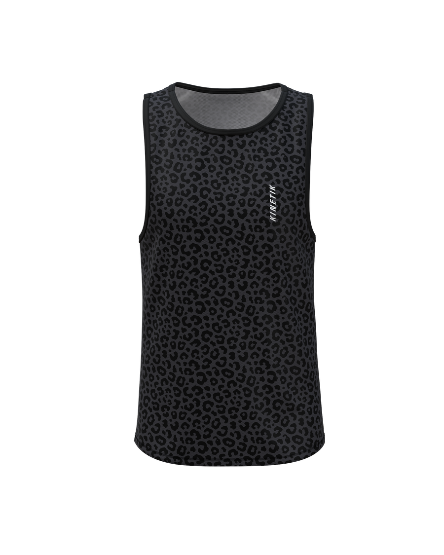 MAVRIK SL WOMEN LEOPARD BLACK COFFEE - Maillots trail-running - 3 - kinetik-adrenalink