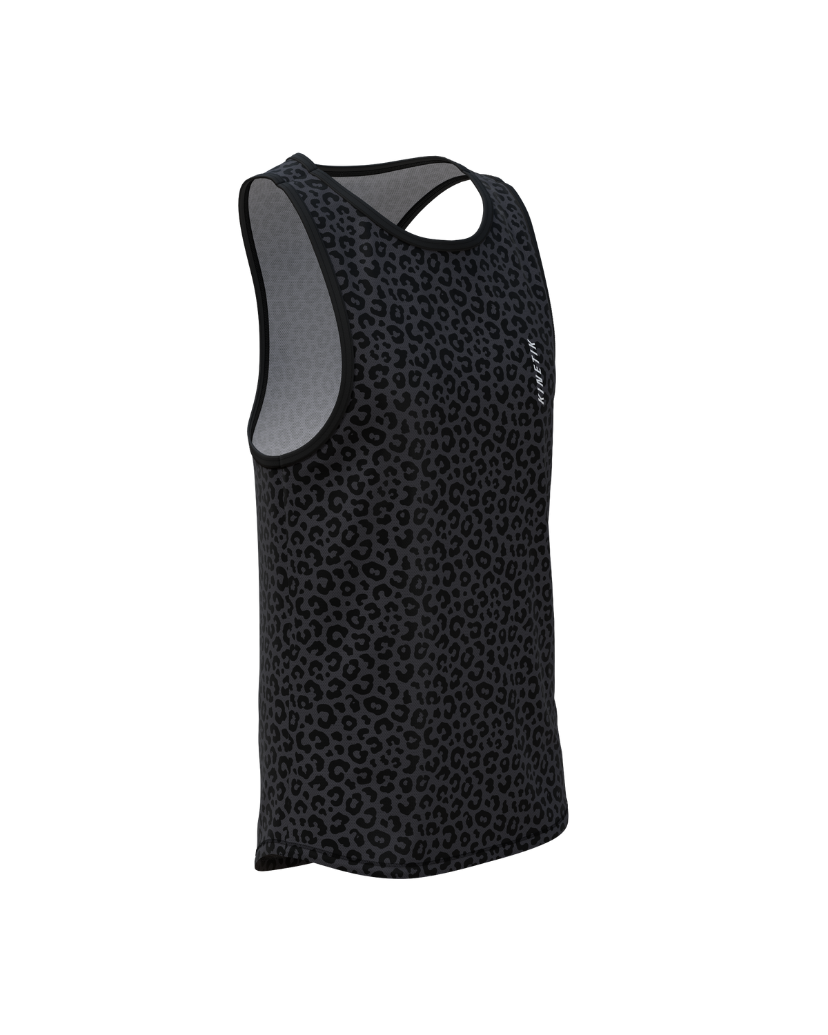 MAVRIK SL WOMEN LEOPARD BLACK COFFEE - Maillots trail-running - 4 - kinetik-adrenalink