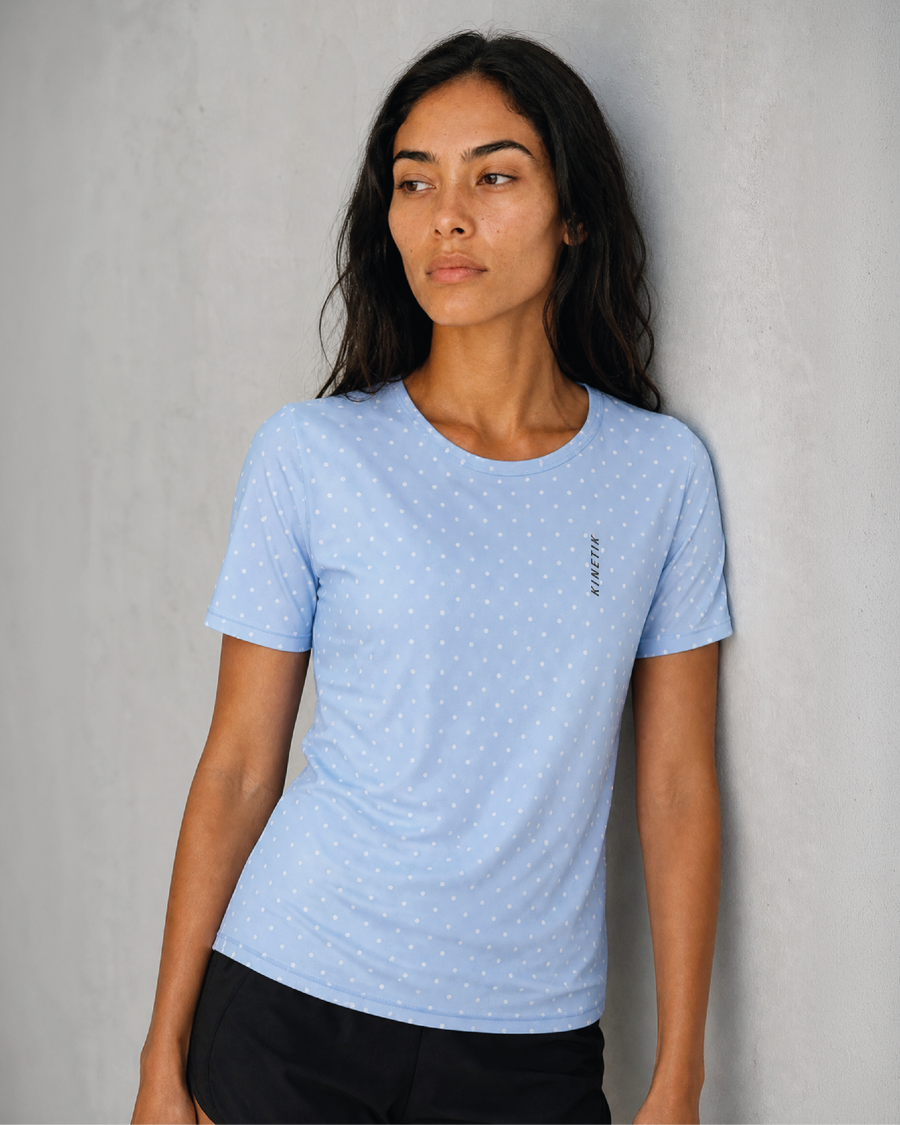 MAVRIK WOMEN DOTY BLUSH BLUE - Maillots trail-running - 2 - kinetik-adrenalink
