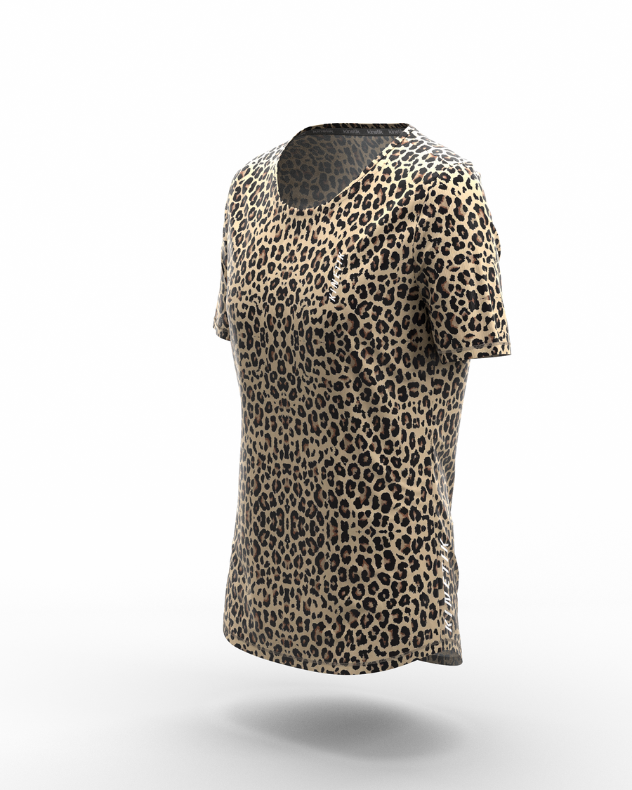 MAVRIK WOMEN FULL LEOPARD - Maillots trail-running - 1 - kinetik-adrenalink