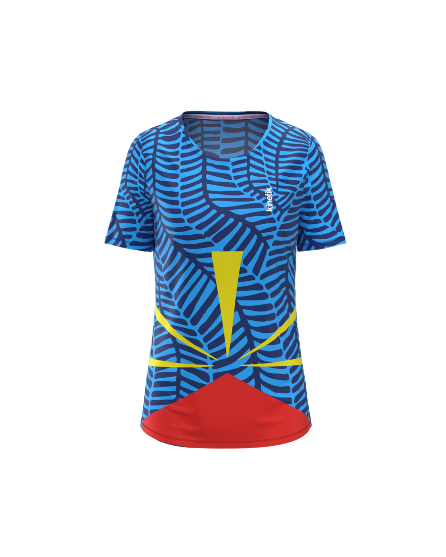 MAVRIK WOMEN ILE REUNION FLAG - Maillots trail-running - 2 - kinetik-adrenalink