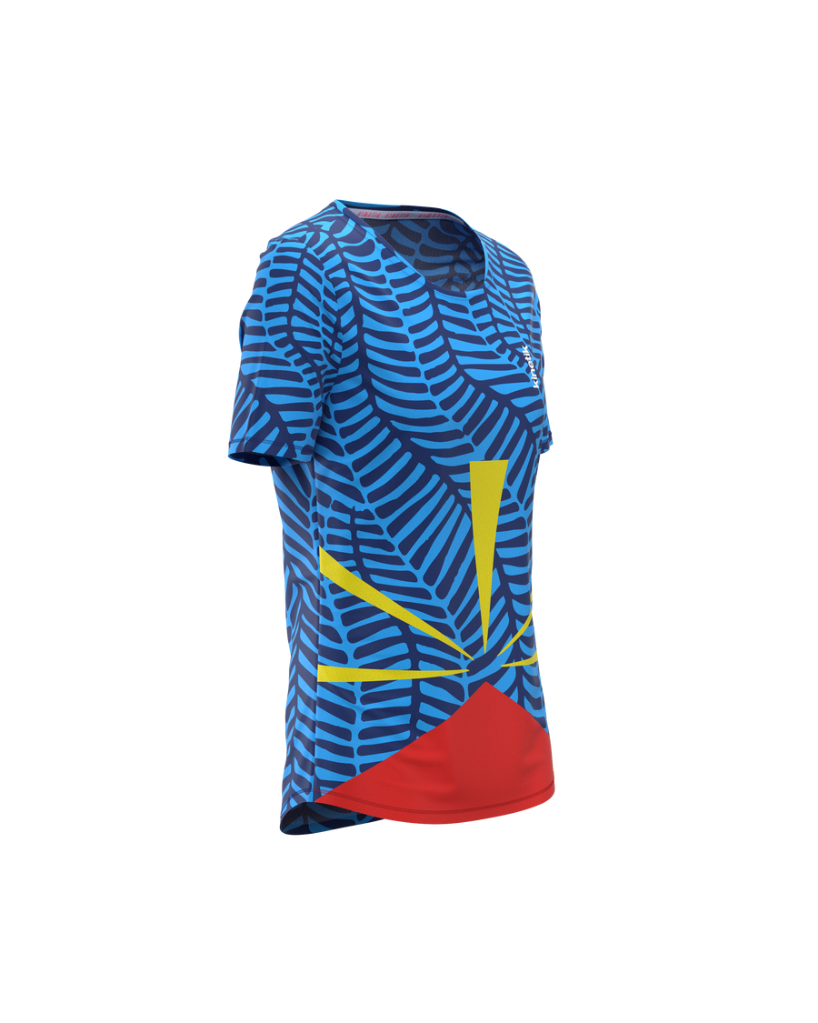 MAVRIK WOMEN ILE REUNION FLAG - Maillots trail-running - 3 - kinetik-adrenalink