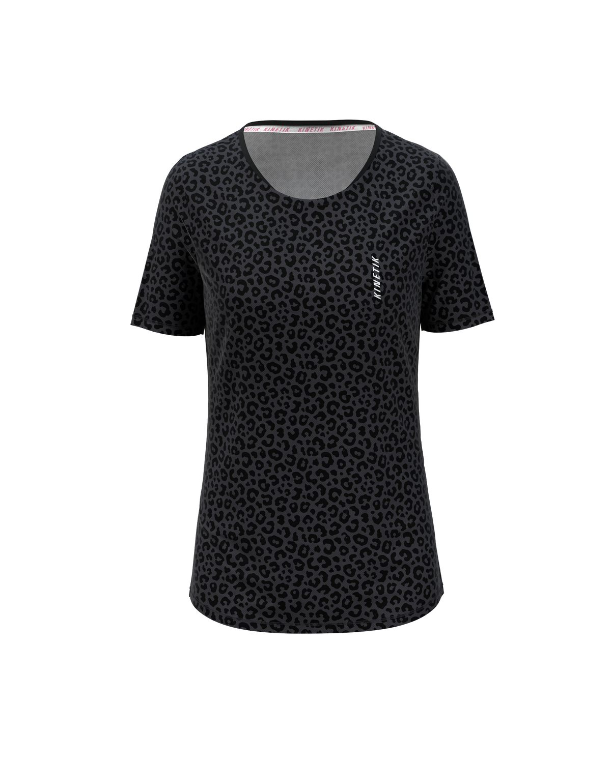 MAVRIK WOMEN LEOPARD BLACK COFFEE - Maillots trail-running - 3 - kinetik-adrenalink