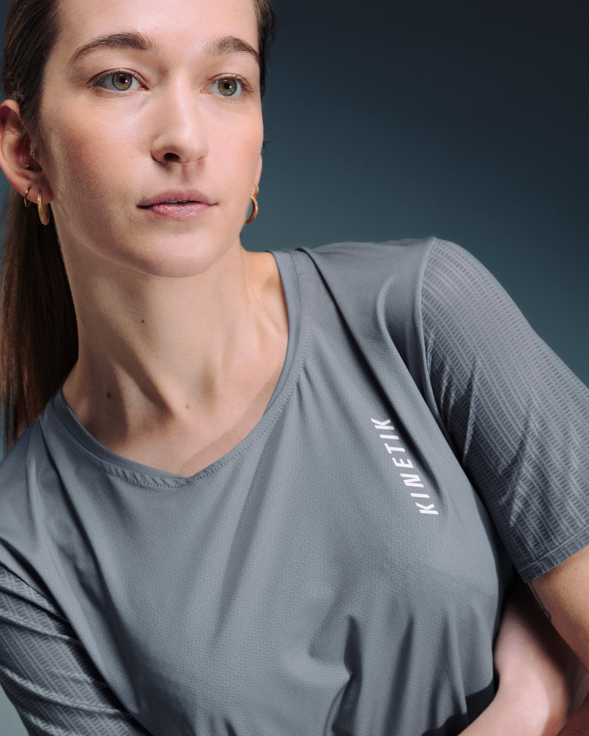 MAVRIK WOMEN ODYSSEY GRAY - Maillots trail-running - 11 - kinetik-adrenalink