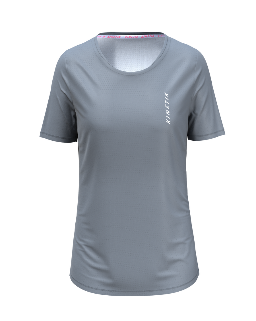 MAVRIK WOMEN ODYSSEY GRAY - Maillots trail-running - 3 - kinetik-adrenalink