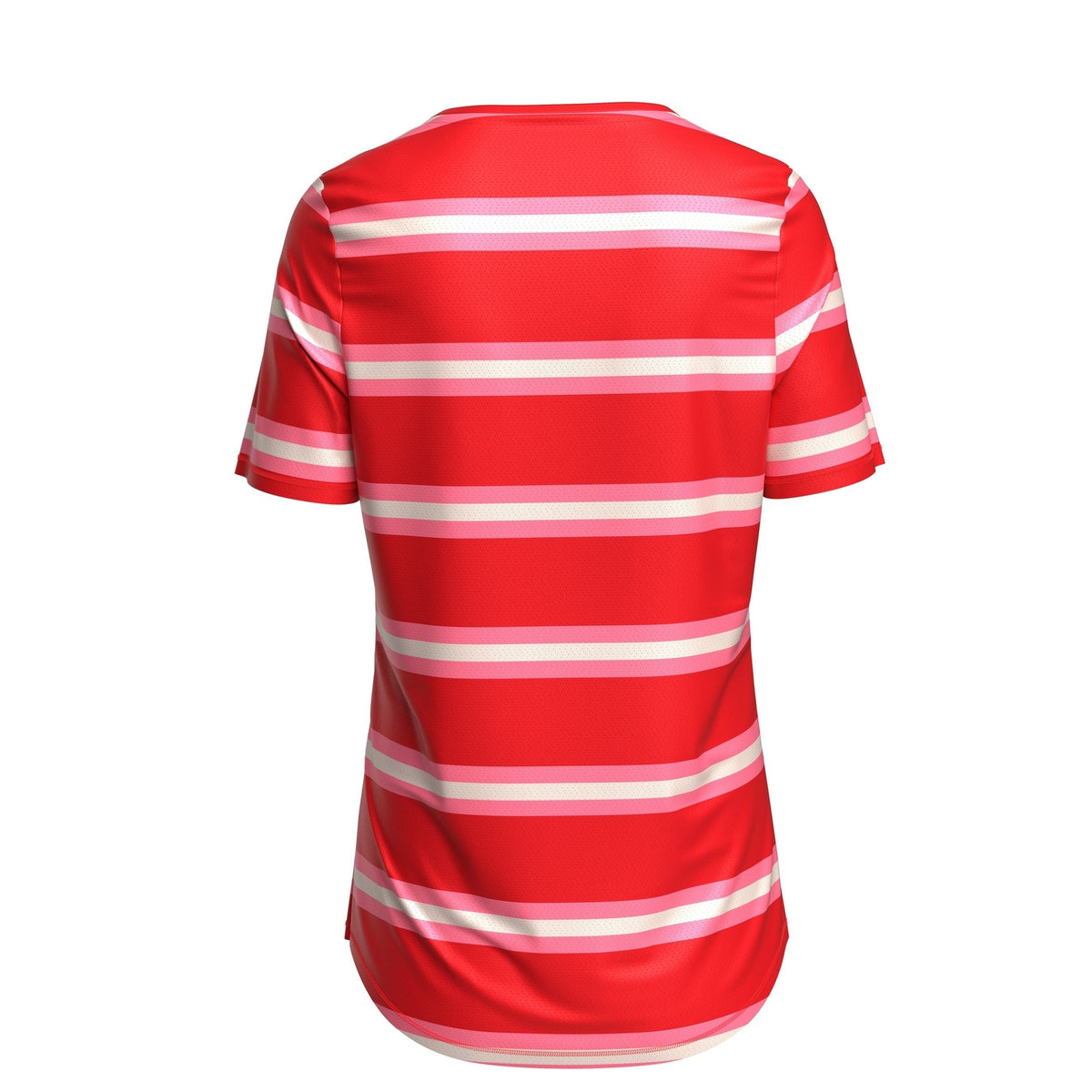MAVRIK WOMEN RED CREAM STRIPE - Maillots trail-running - 13 - kinetik-adrenalink