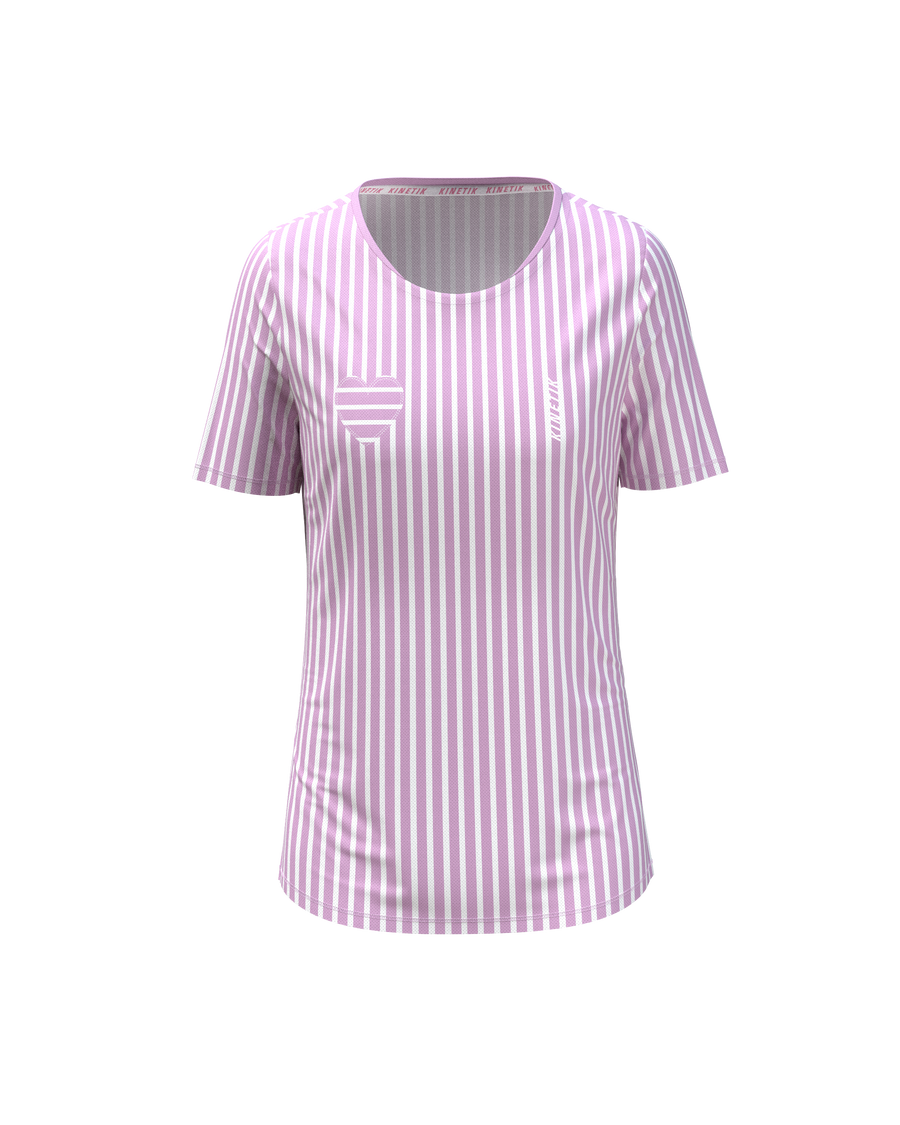 MAVRIK WOMEN ROMANTIC STRIPES - Maillots trail-running - 3 - kinetik-adrenalink