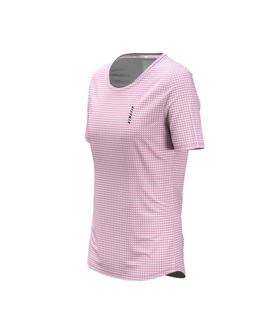 MAVRIK WOMEN VICHY - Maillots trail-running - 1 - kinetik-adrenalink