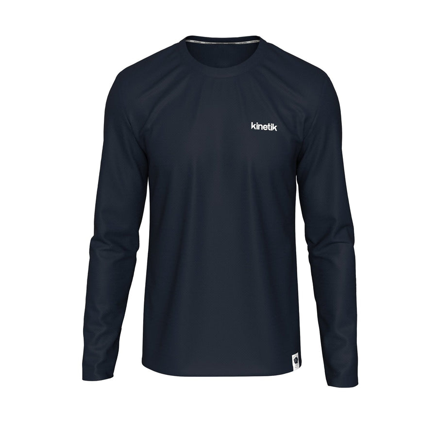 MERINOWOOL MEN BASLAYER BLACK - Maillots trail-running - 3 - kinetik-adrenalink