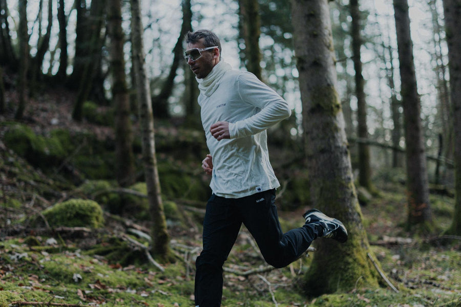 MERINOWOOL MEN BASLAYER WHITE - Maillots trail-running - 2 - kinetik-adrenalink