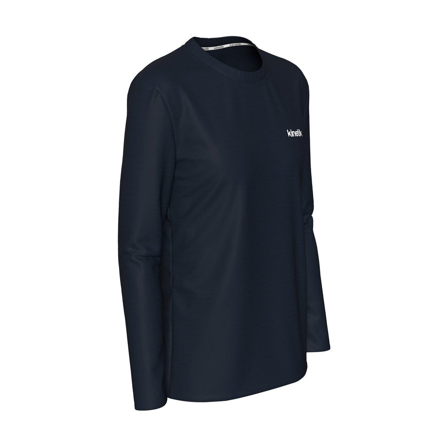 MERINOWOOL WOMEN BASLAYER BLACK - Maillots trail-running - 3 - kinetik-adrenalink