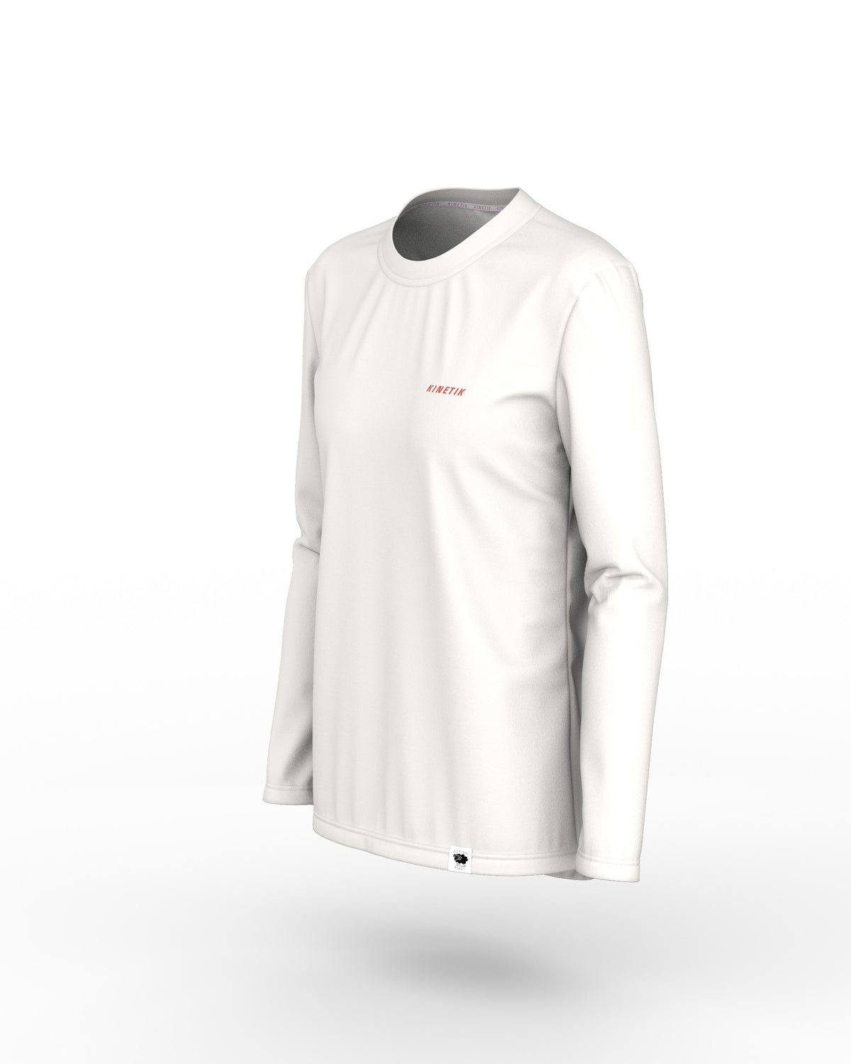 MERINOWOOL WOMEN BASLAYER WHITE - Maillots trail-running - 1 - kinetik-adrenalink