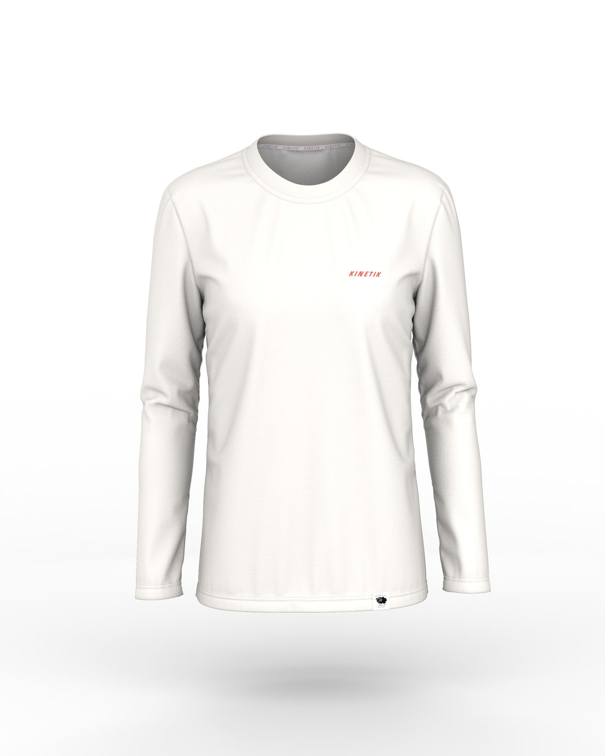 MERINOWOOL WOMEN BASLAYER WHITE - Maillots trail-running - 3 - kinetik-adrenalink