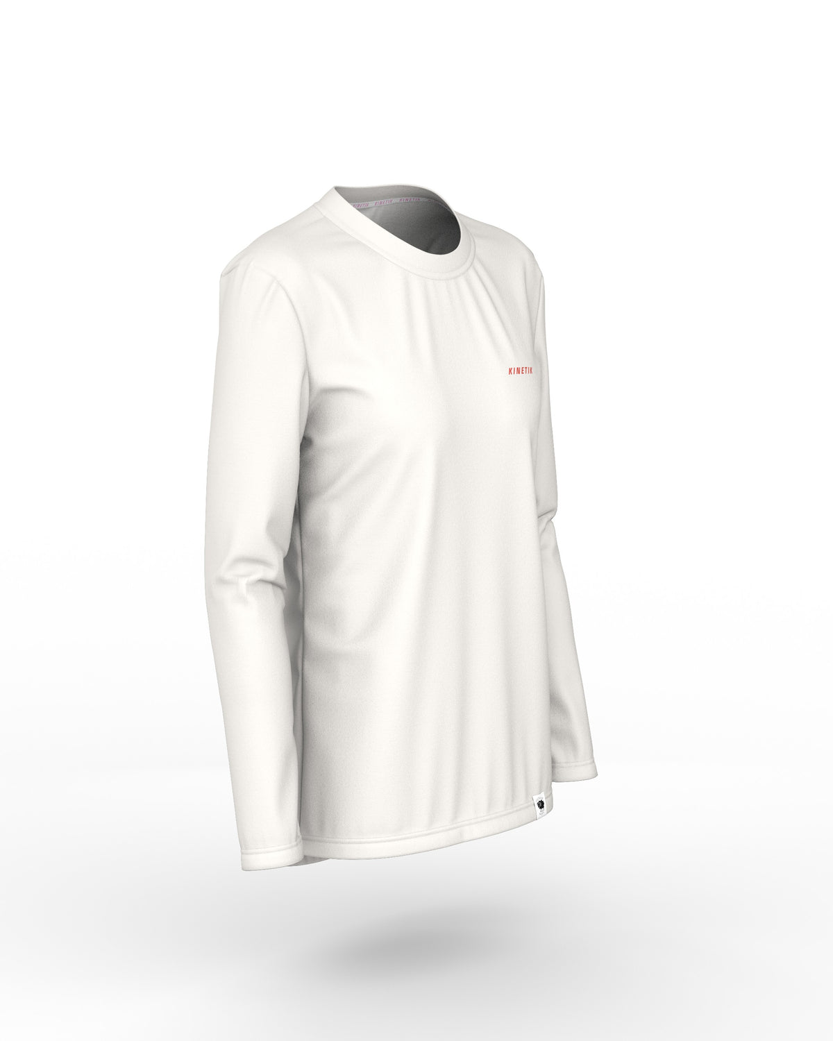 MERINOWOOL WOMEN BASLAYER WHITE - Maillots trail-running - 4 - kinetik-adrenalink