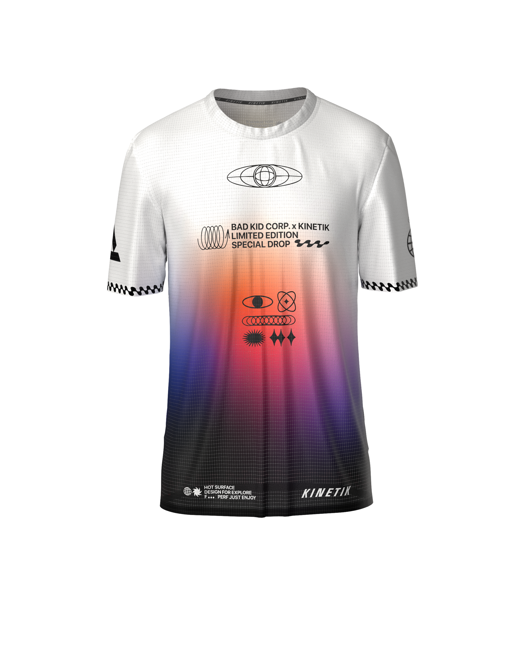 PRECOMMANDE - FALKON MEN AUSTIN MIDNIGHT - Maillots trail-running - 2 - kinetik-adrenalink