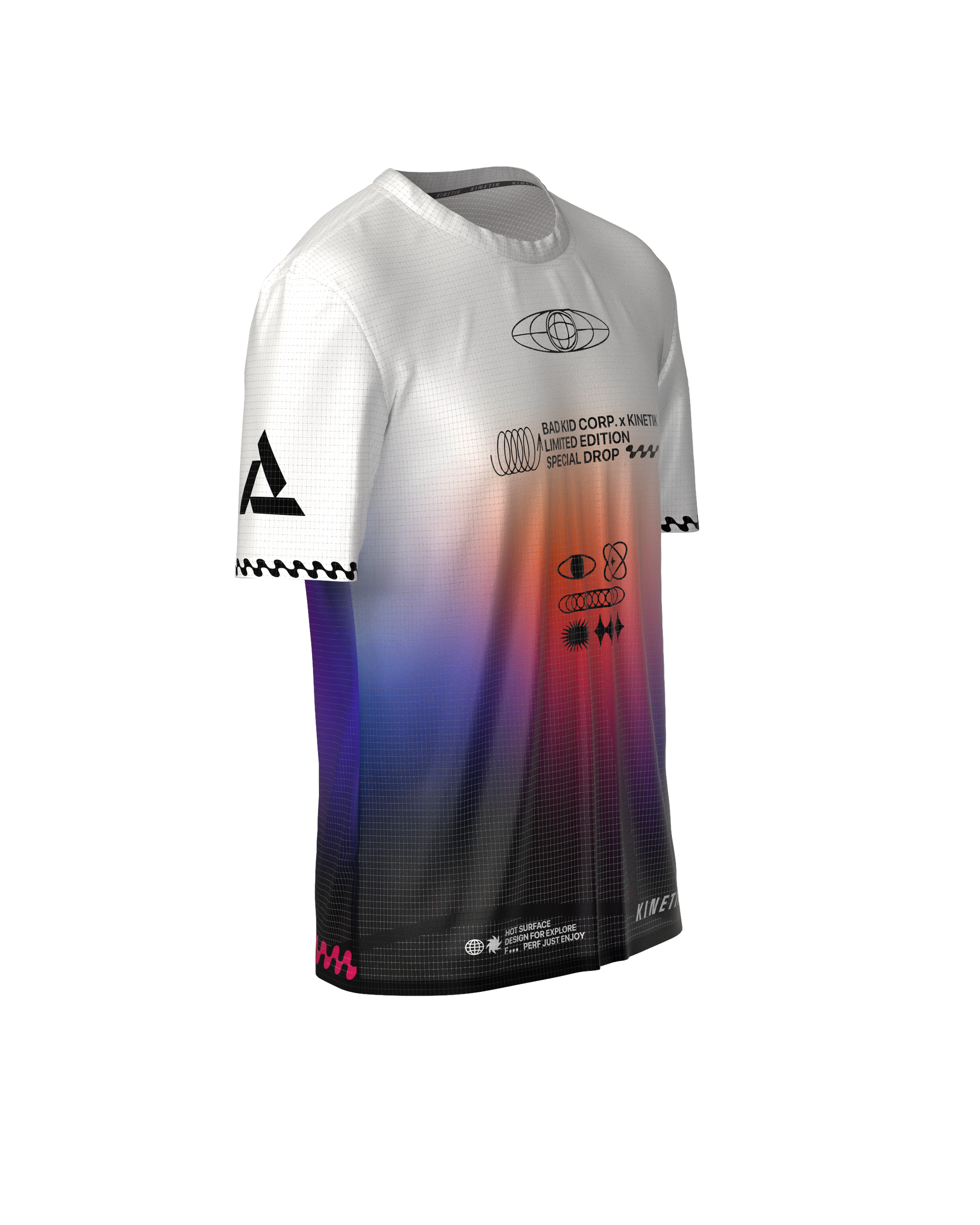 PRECOMMANDE - FALKON MEN AUSTIN MIDNIGHT - Maillots trail-running - 3 - kinetik-adrenalink