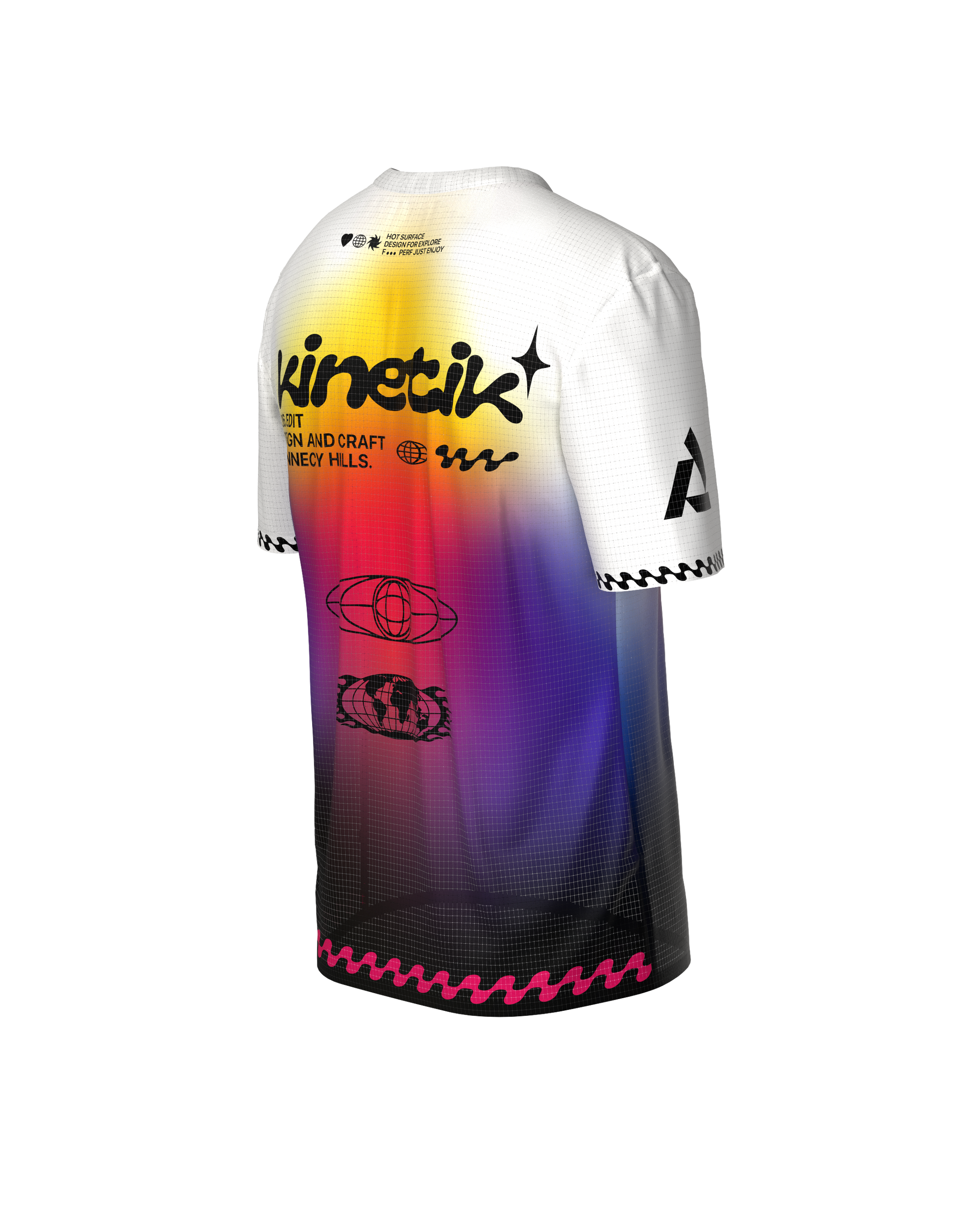 PRECOMMANDE - FALKON MEN AUSTIN MIDNIGHT - Maillots trail-running - 5 - kinetik-adrenalink