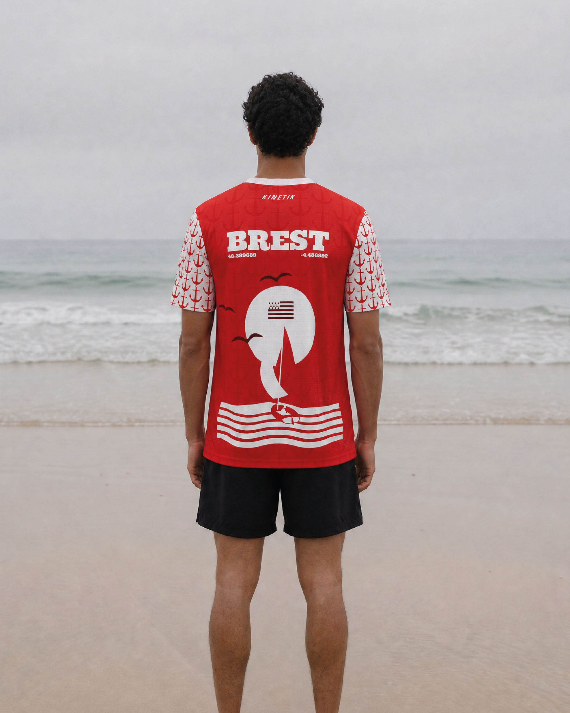 PRECOMMANDE - FALKON MEN BREST - Maillots trail-running - 3 - kinetik-adrenalink