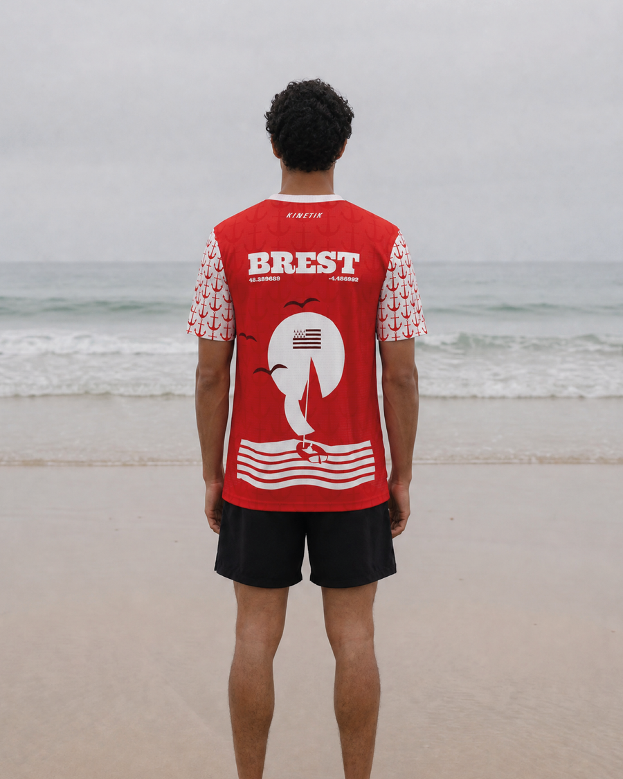 PRECOMMANDE - FALKON MEN BREST - Maillots trail-running - 3 - kinetik-adrenalink