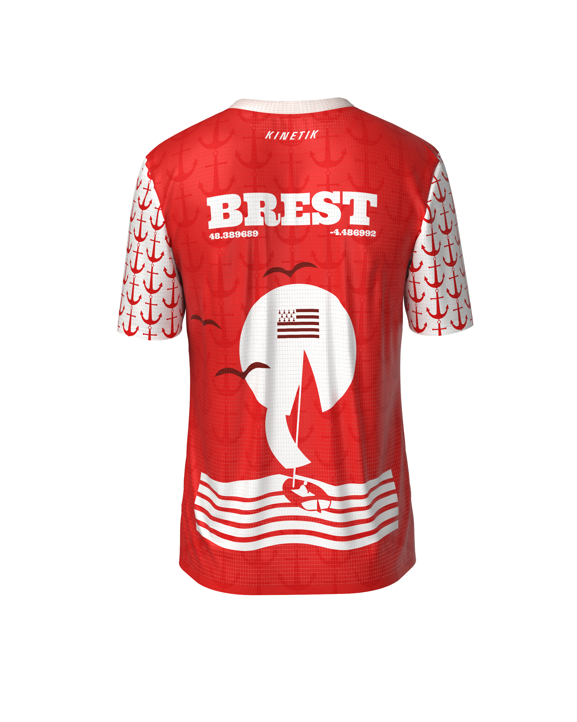 PRECOMMANDE - FALKON MEN BREST - Maillots trail-running - 8 - kinetik-adrenalink