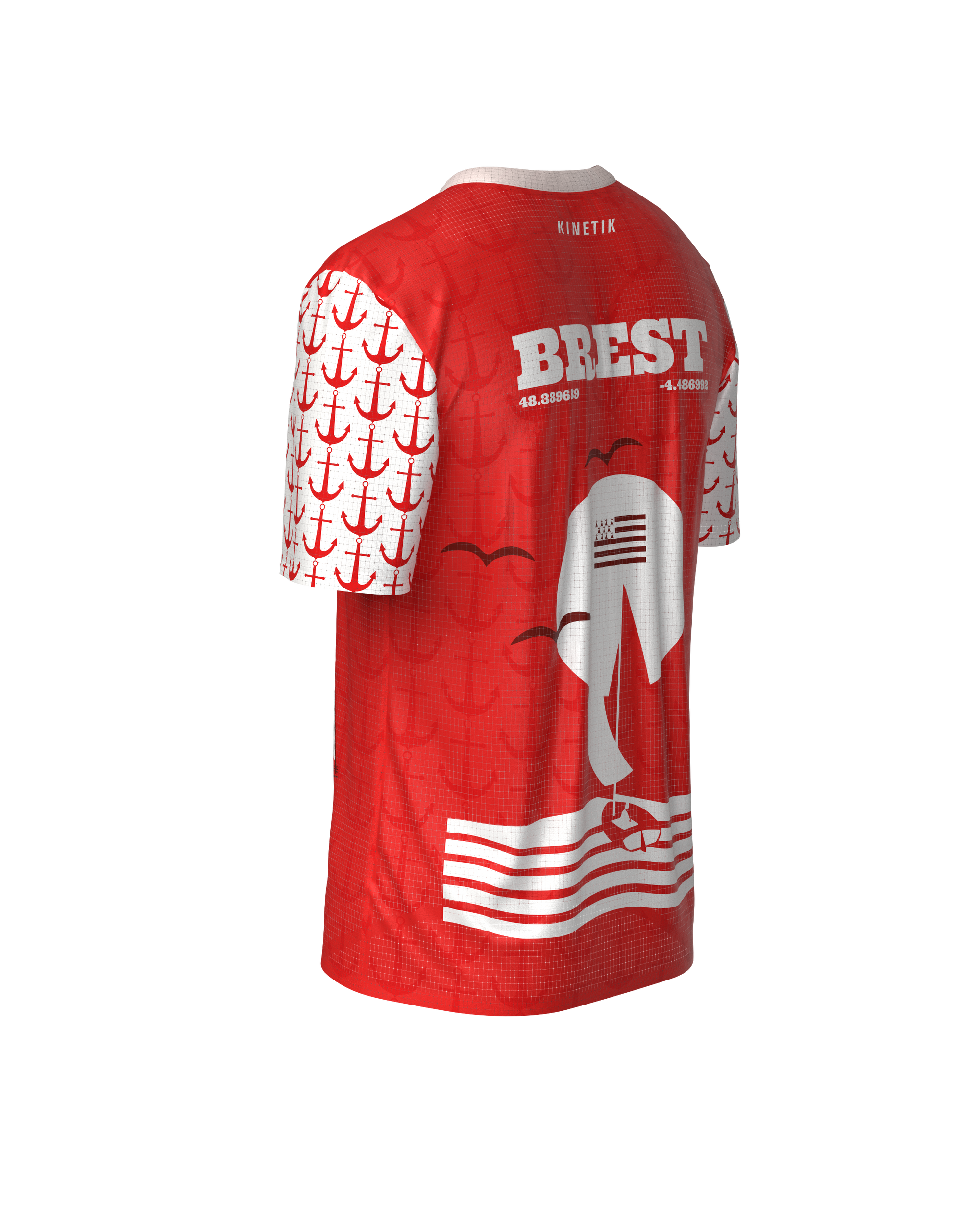 PRECOMMANDE - FALKON MEN BREST - Maillots trail-running - 9 - kinetik-adrenalink