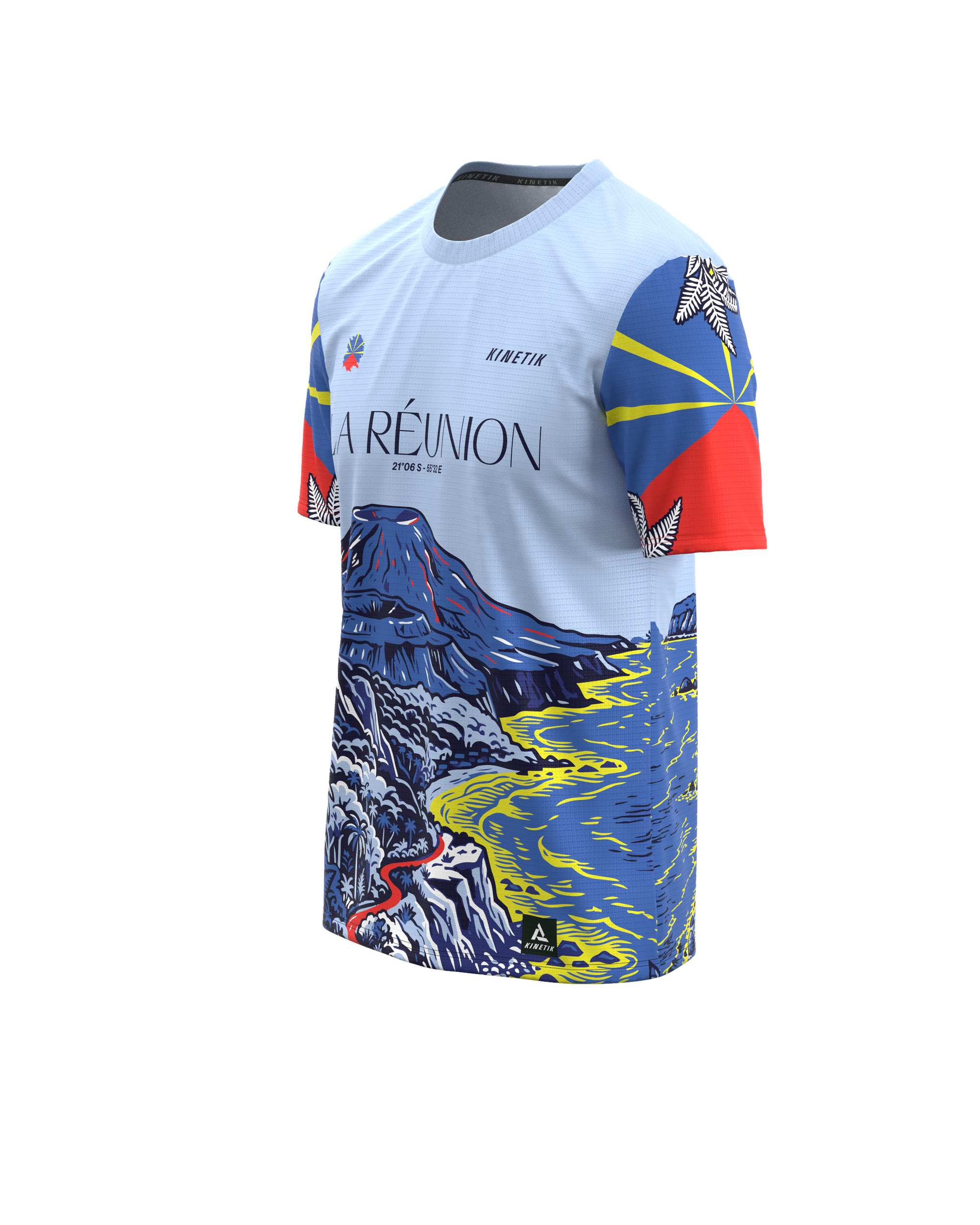 PREORDINE - FALKON MEN LA REUNION - Maglie da trail running - 1 - kinetik-adrenalink