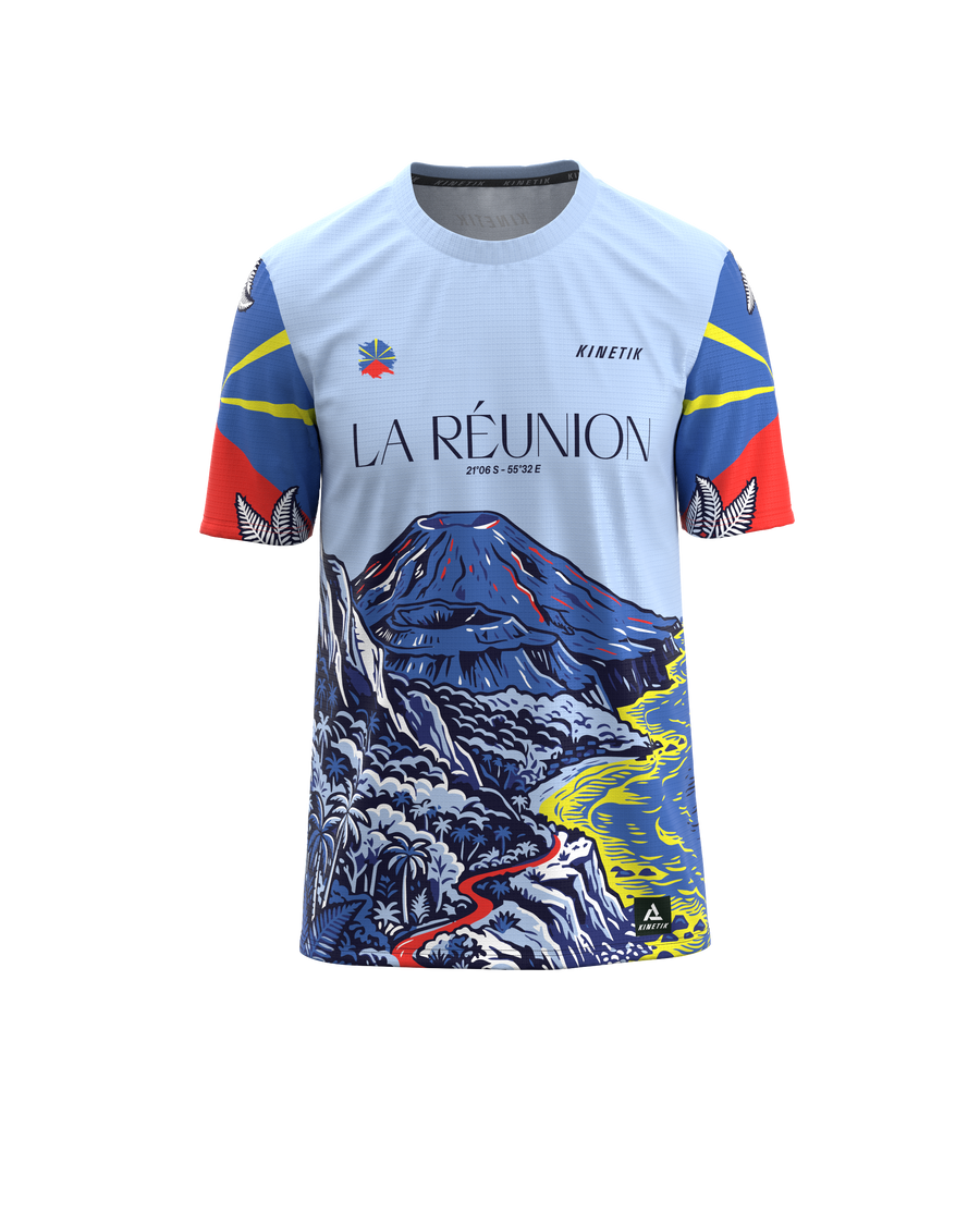 PRECOMMANDE - FALKON MEN LA REUNION - Maillots trail-running - 3 - kinetik-adrenalink