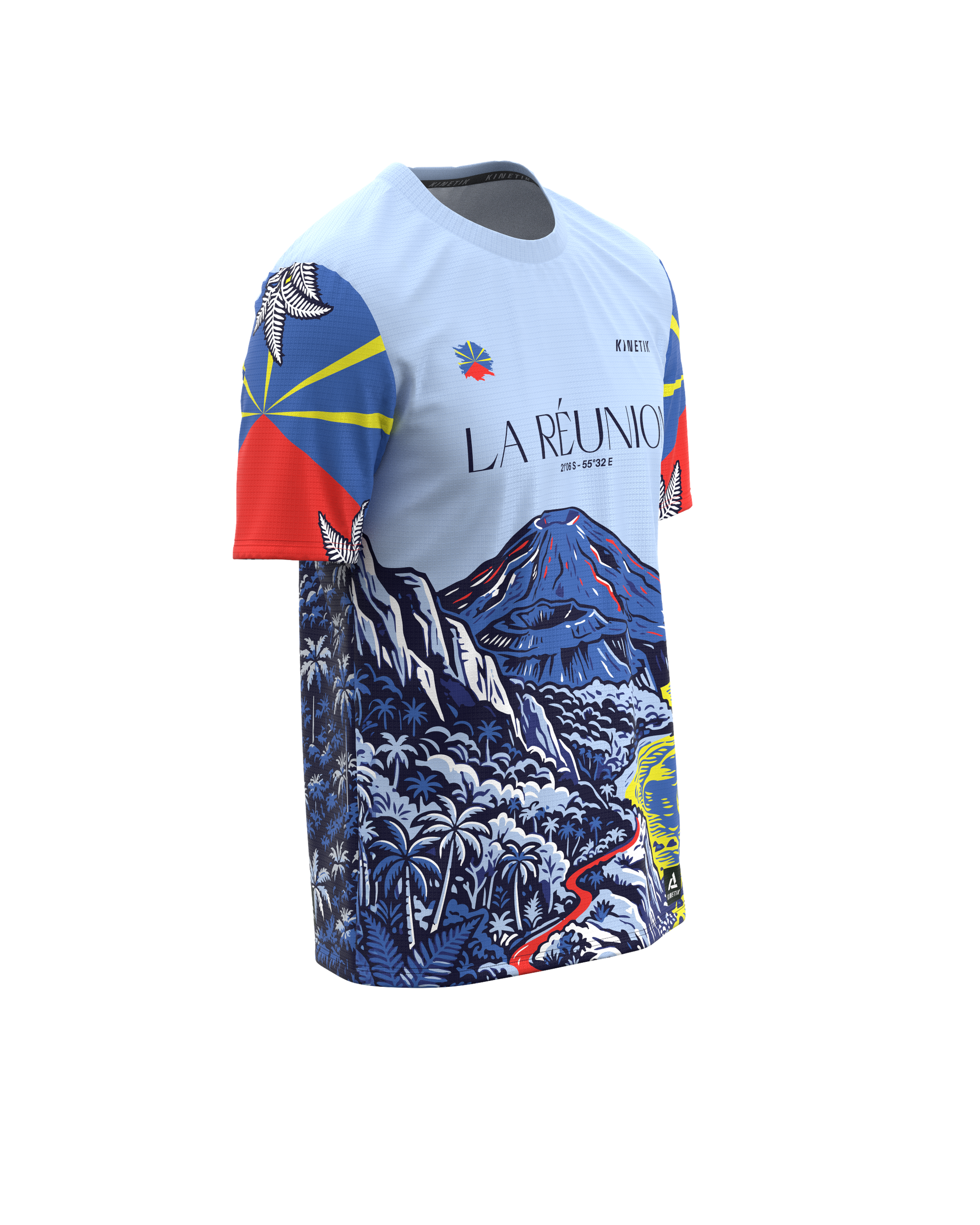PREORDINE - FALKON MEN LA REUNION - Maglie da trail running - 4 - kinetik-adrenalink