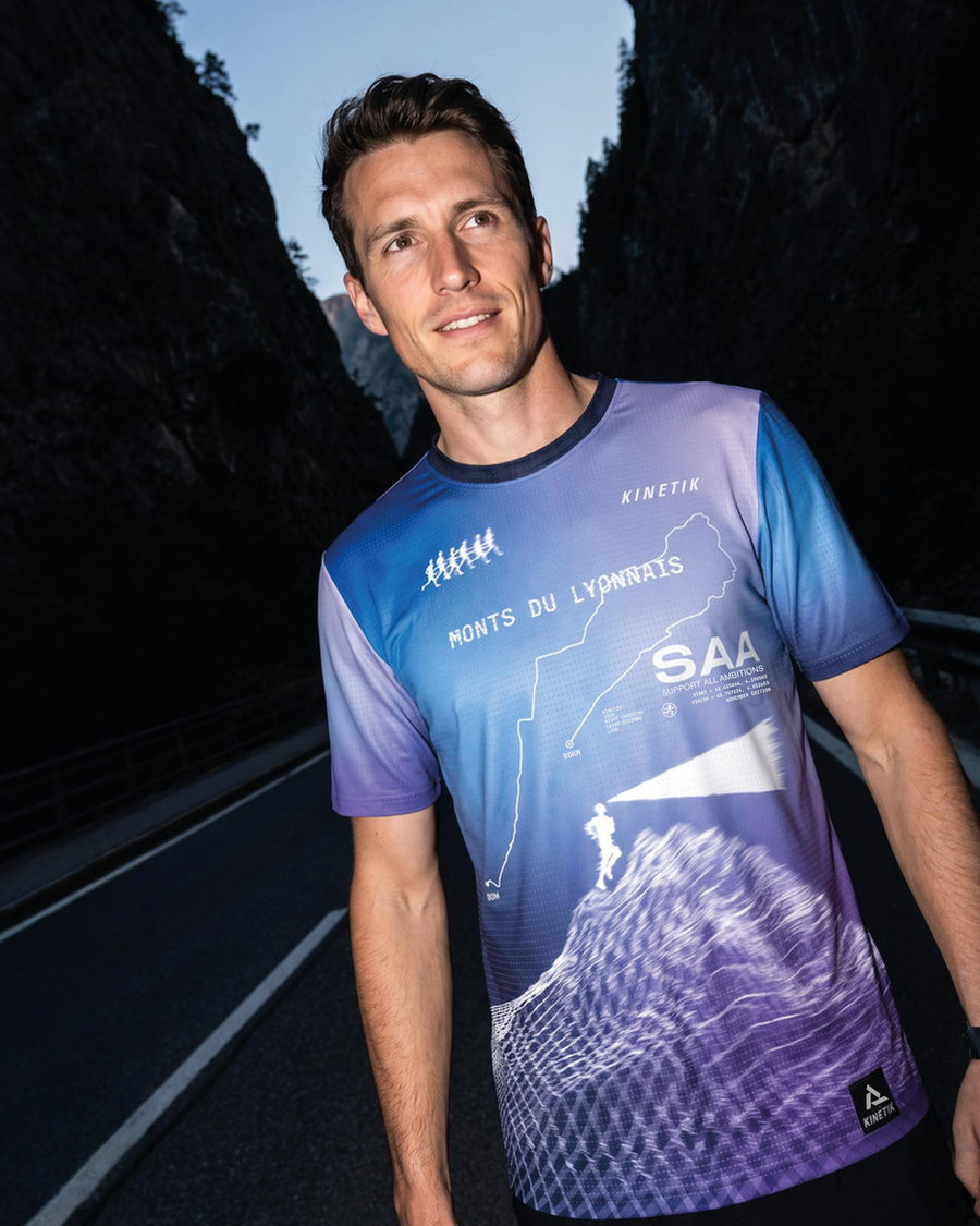 PRECOMMANDE - FALKON MEN NIGHT CROSSING - Maillots trail-running - 2 - kinetik-adrenalink