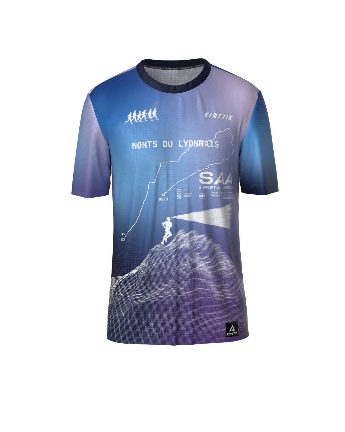 PRECOMMANDE - FALKON MEN NIGHT CROSSING - Maillots trail-running - 4 - kinetik-adrenalink