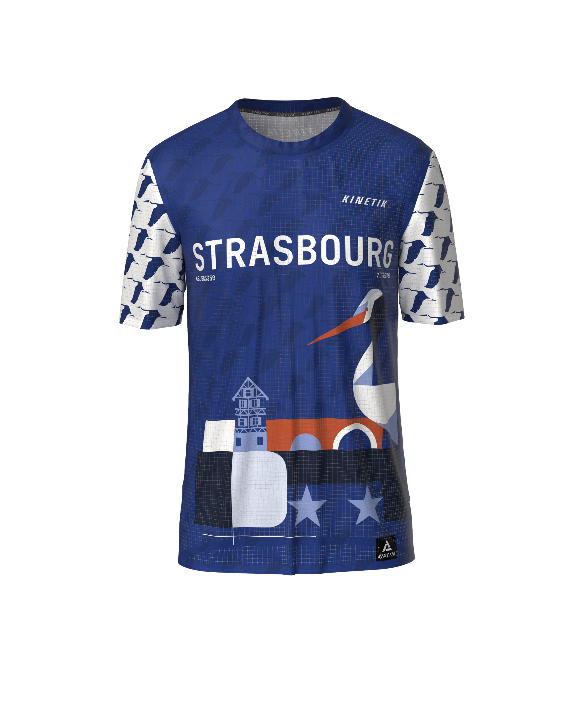 PRECOMMANDE - FALKON STRASBOURG MEN - Maillots trail-running - 4 - kinetik-adrenalink