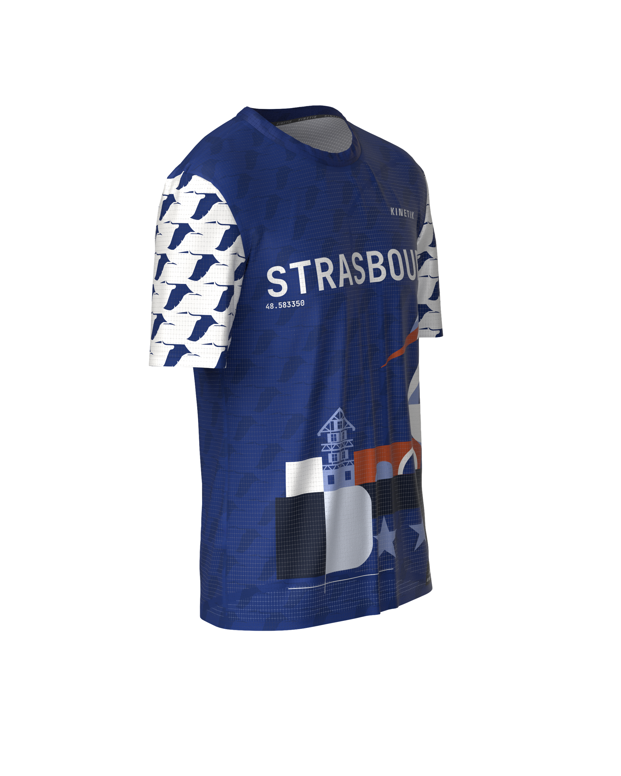 PRECOMMANDE - FALKON STRASBOURG MEN - Maillots trail-running - 5 - kinetik-adrenalink