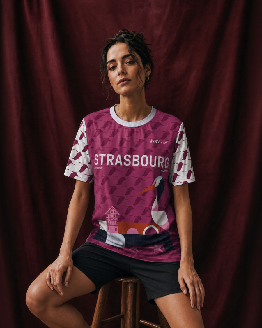 PRECOMMANDE - FALKON STRASBOURG WOMEN - Maillots trail-running - 2 - kinetik-adrenalink