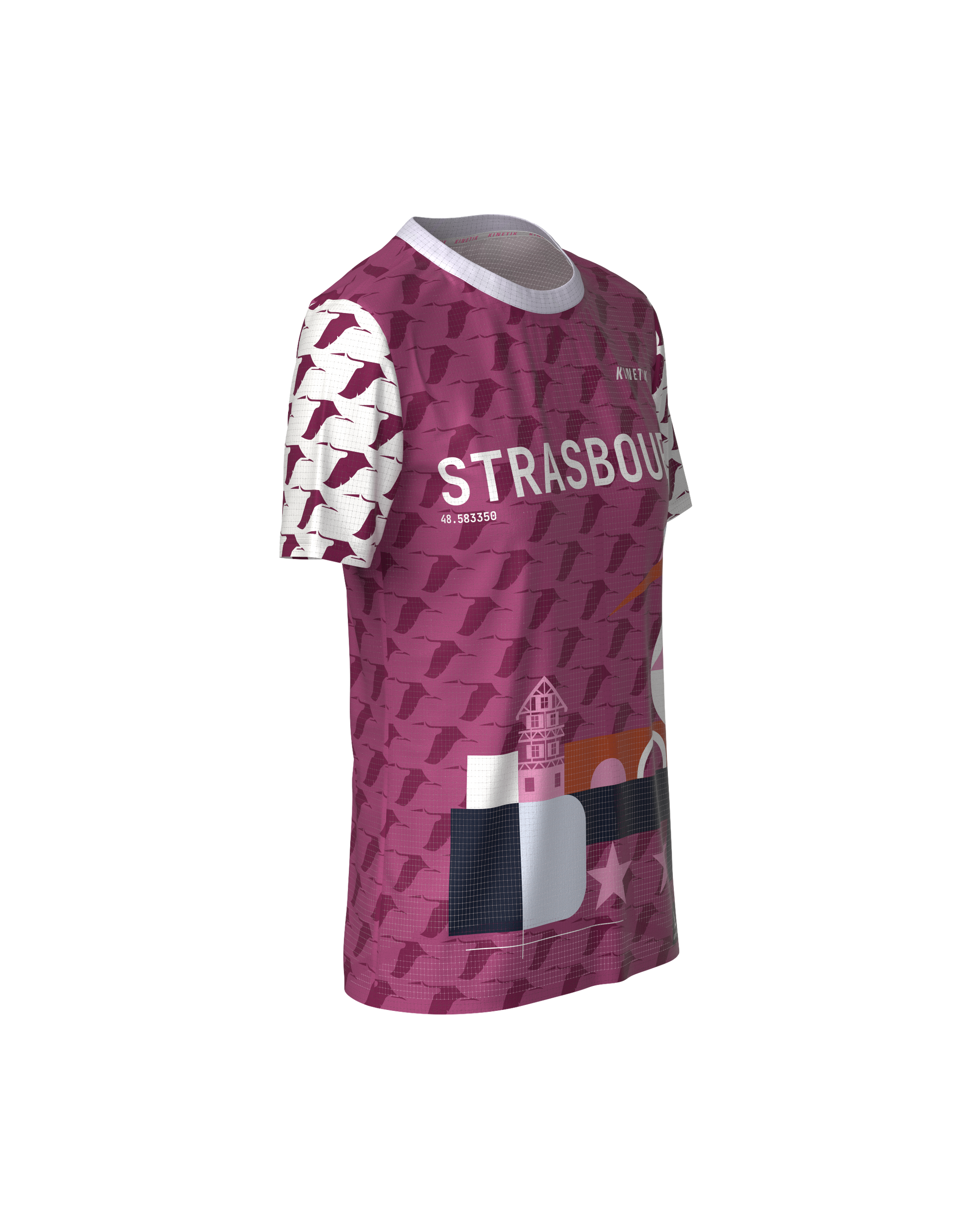 PRECOMMANDE - FALKON STRASBOURG WOMEN - Maillots trail-running - 5 - kinetik-adrenalink