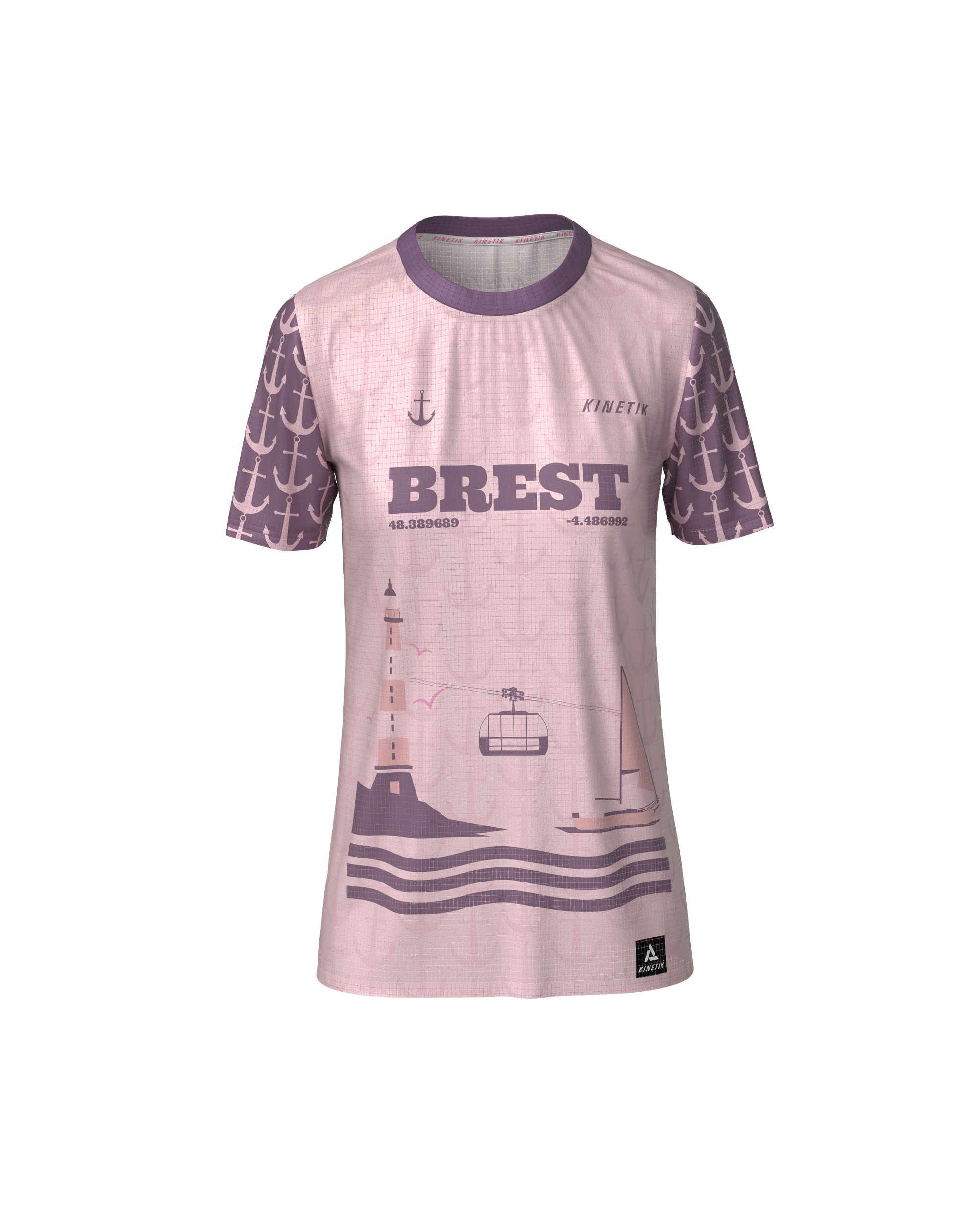 PRECOMMANDE - FALKON WOMEN BREST - Maillots trail-running - 4 - kinetik-adrenalink