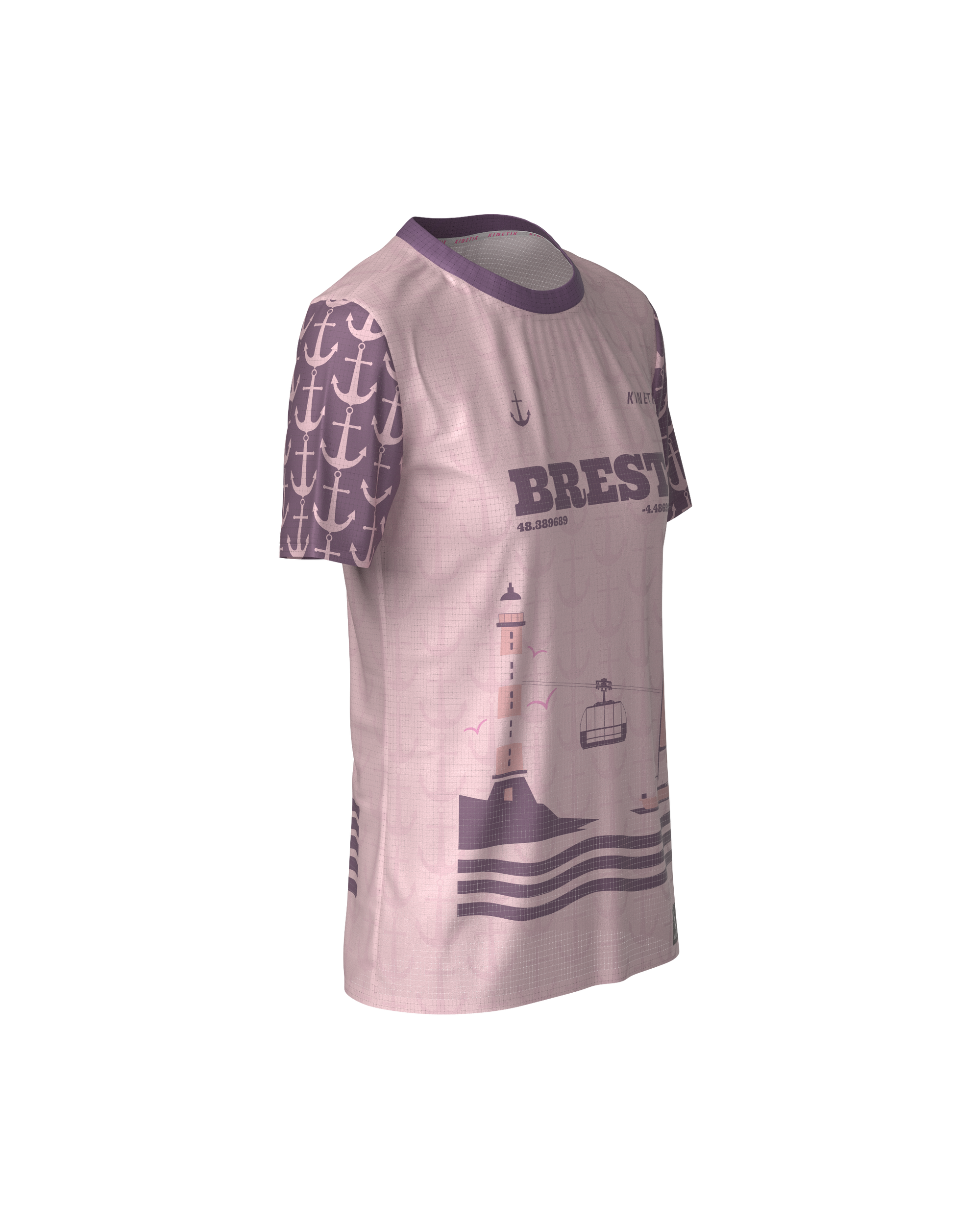 PRECOMMANDE - FALKON WOMEN BREST - Maillots trail-running - 5 - kinetik-adrenalink