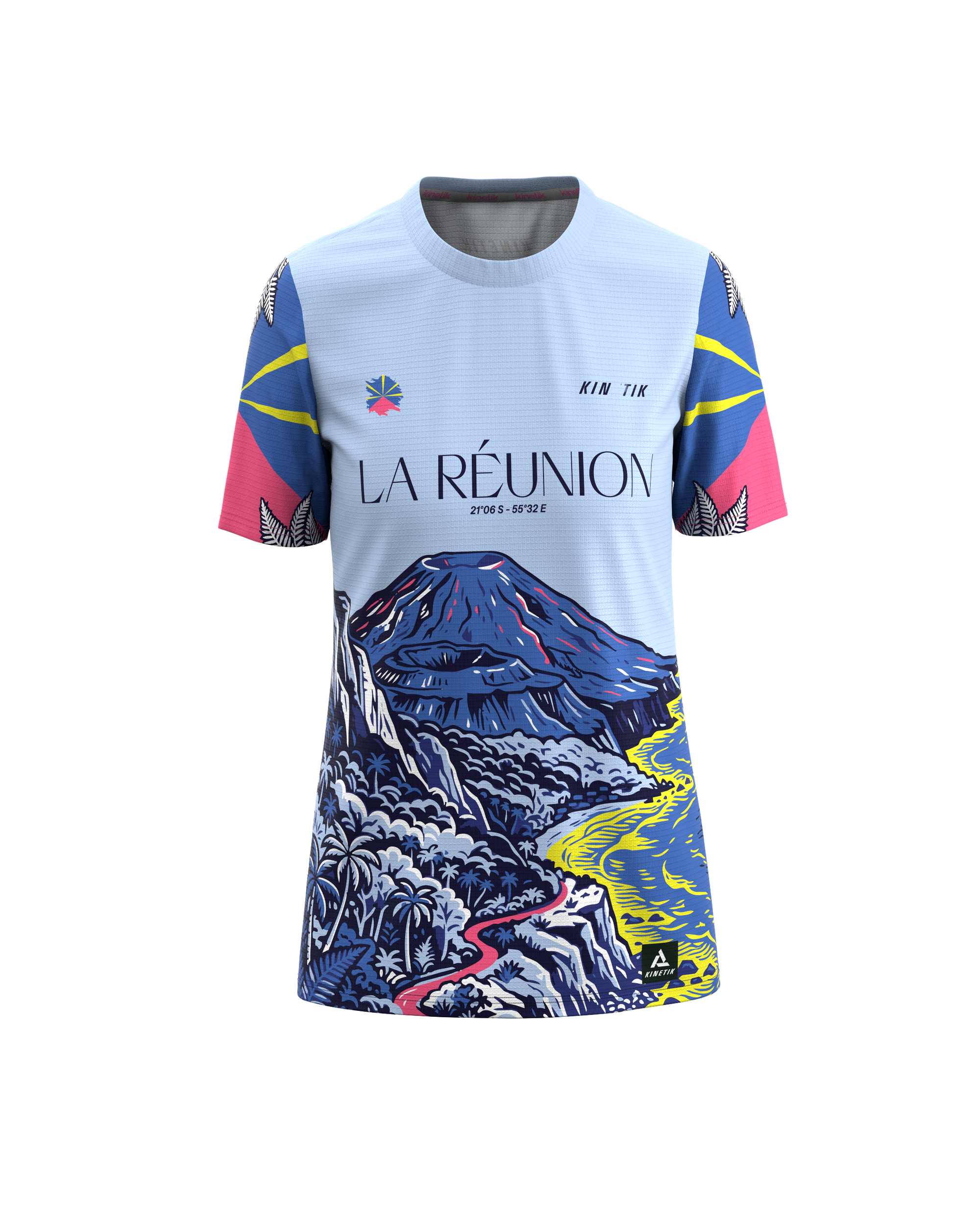 PREORDINE - FALKON WOMEN LA REUNION - Maglie da trail running - 3 - kinetik-adrenalink