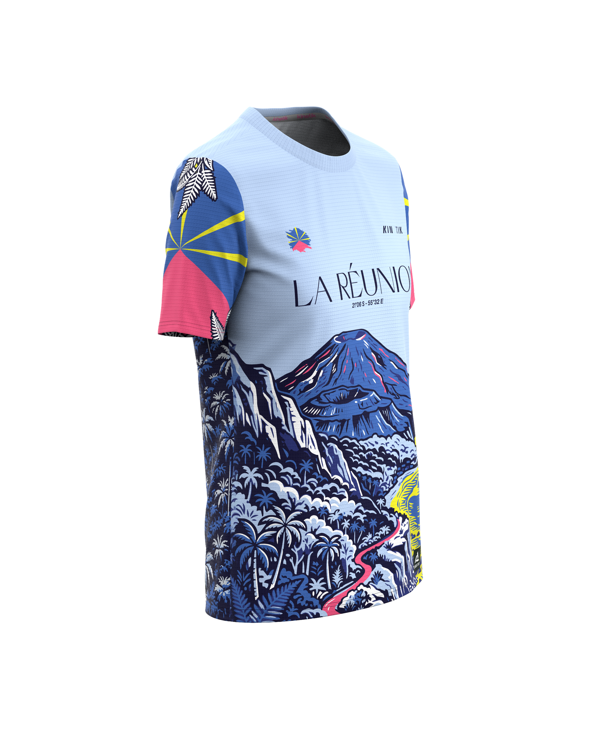 PREORDINE - FALKON WOMEN LA REUNION - Maglie da trail running - 4 - kinetik-adrenalink