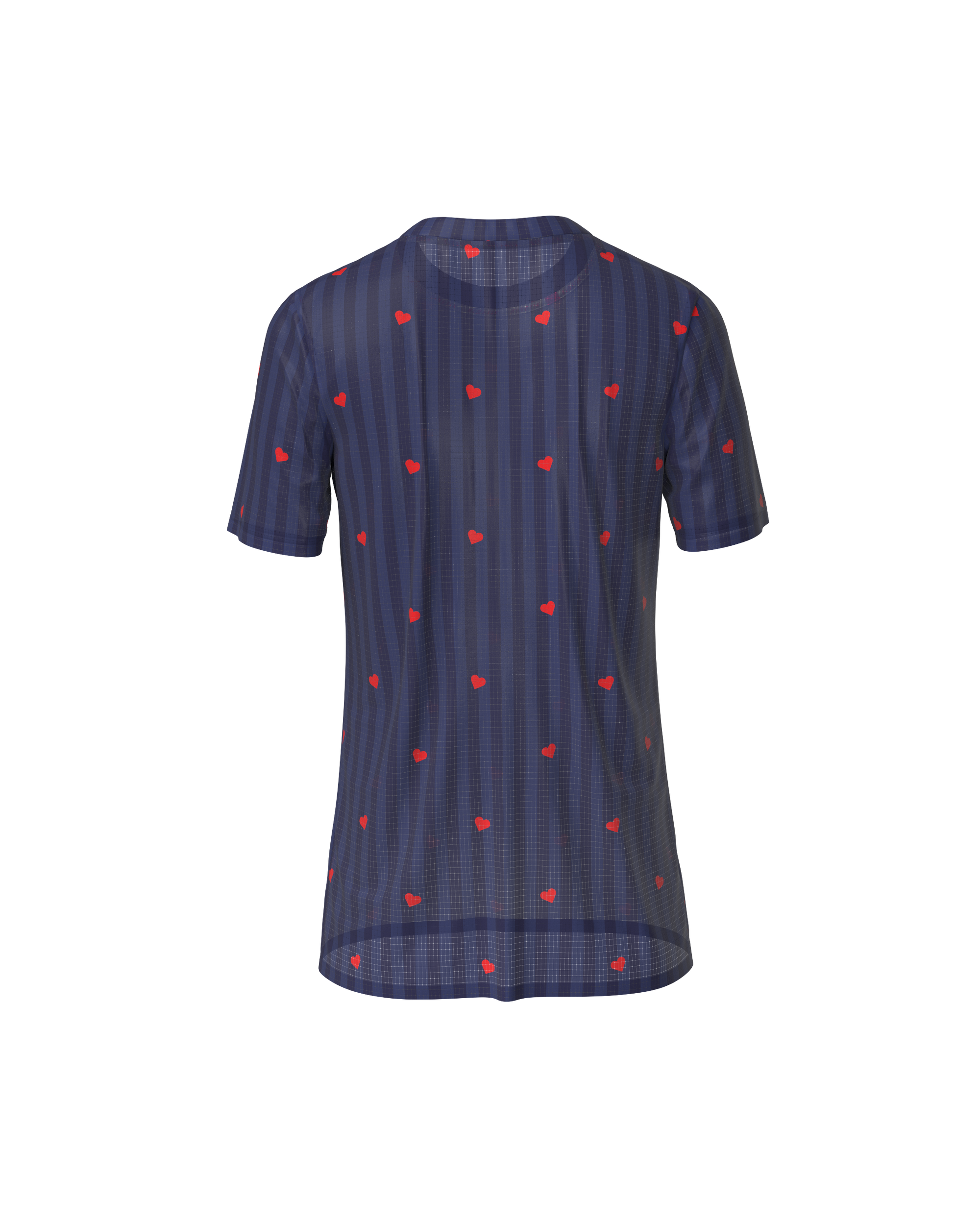 PRECOMMANDE - FALKON WOMEN LOVE STRIPE NAVY - Maillots trail-running - 7 - kinetik-adrenalink