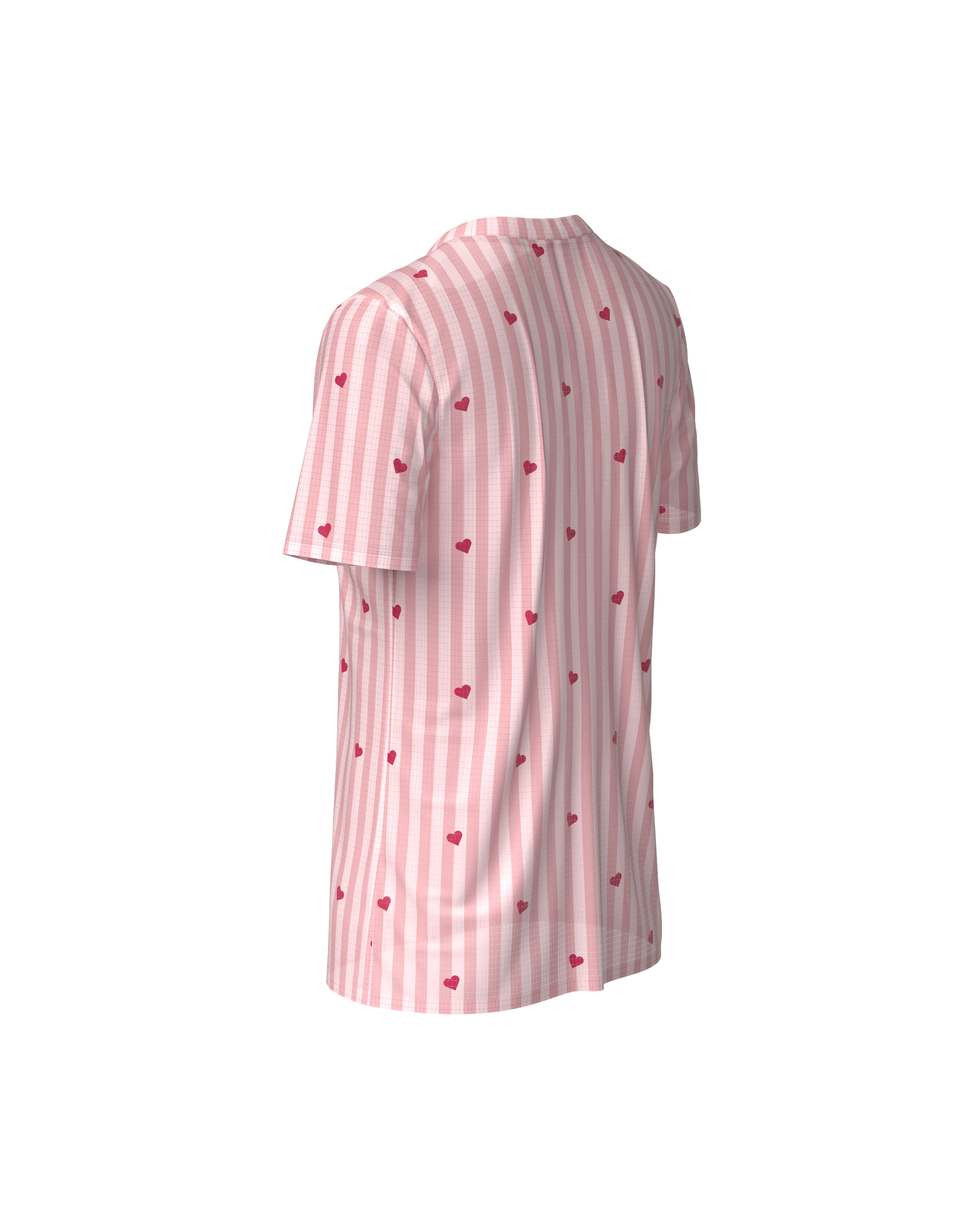 PRECOMMANDE - FALKON WOMEN LOVE STRIPE PINK - Maillots trail-running - 8 - kinetik-adrenalink
