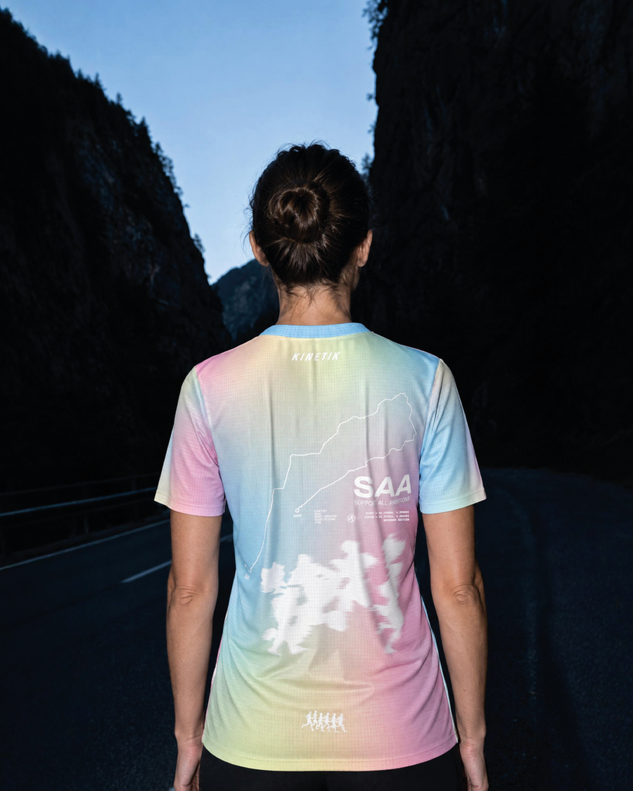 PRECOMMANDE - FALKON WOMEN NIGHT CROSSING - Maillots trail-running - 3 - kinetik-adrenalink
