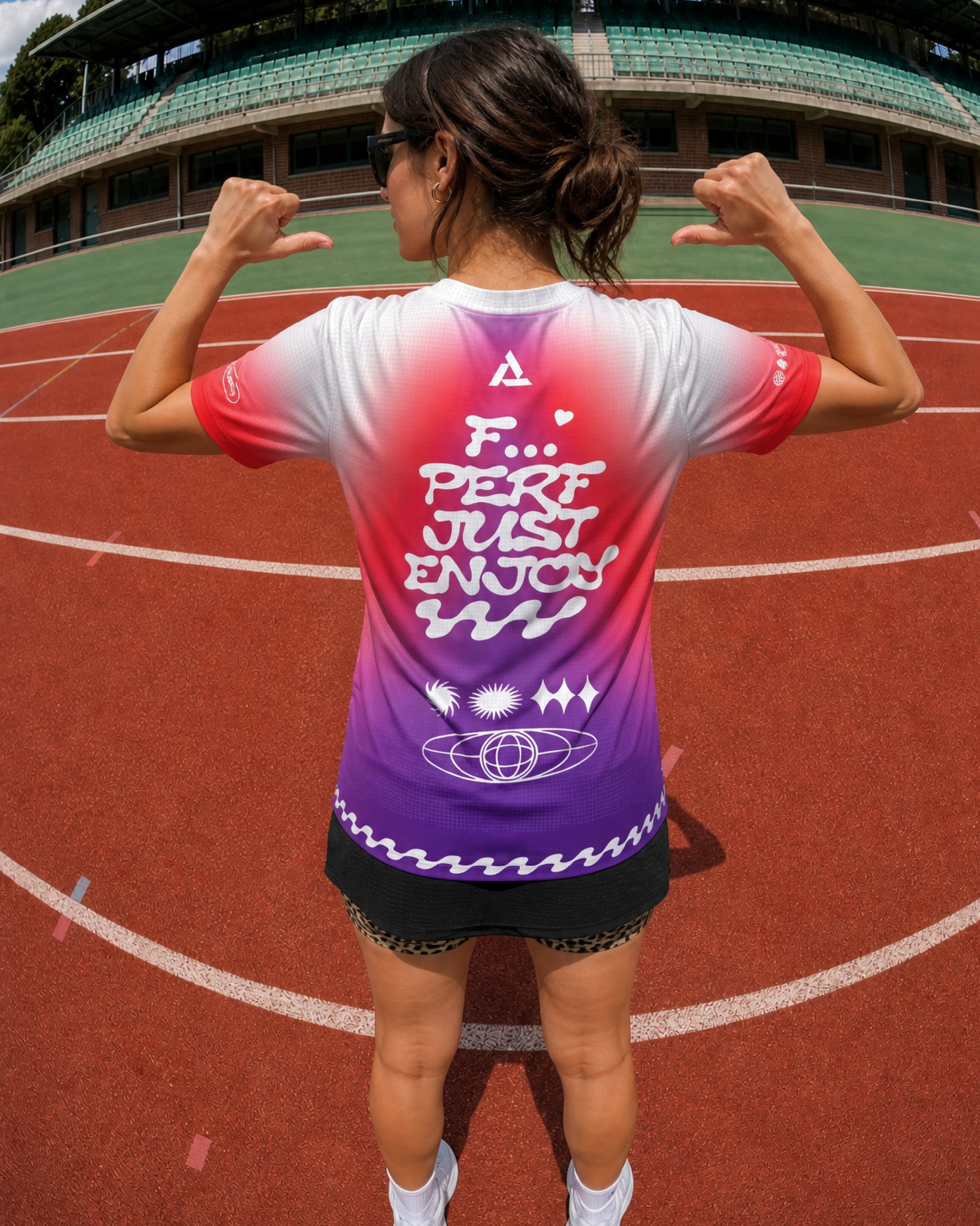 PRECOMMANDE - FALKON WOMEN RED SCALE - Maillots trail-running - 10 - kinetik-adrenalink