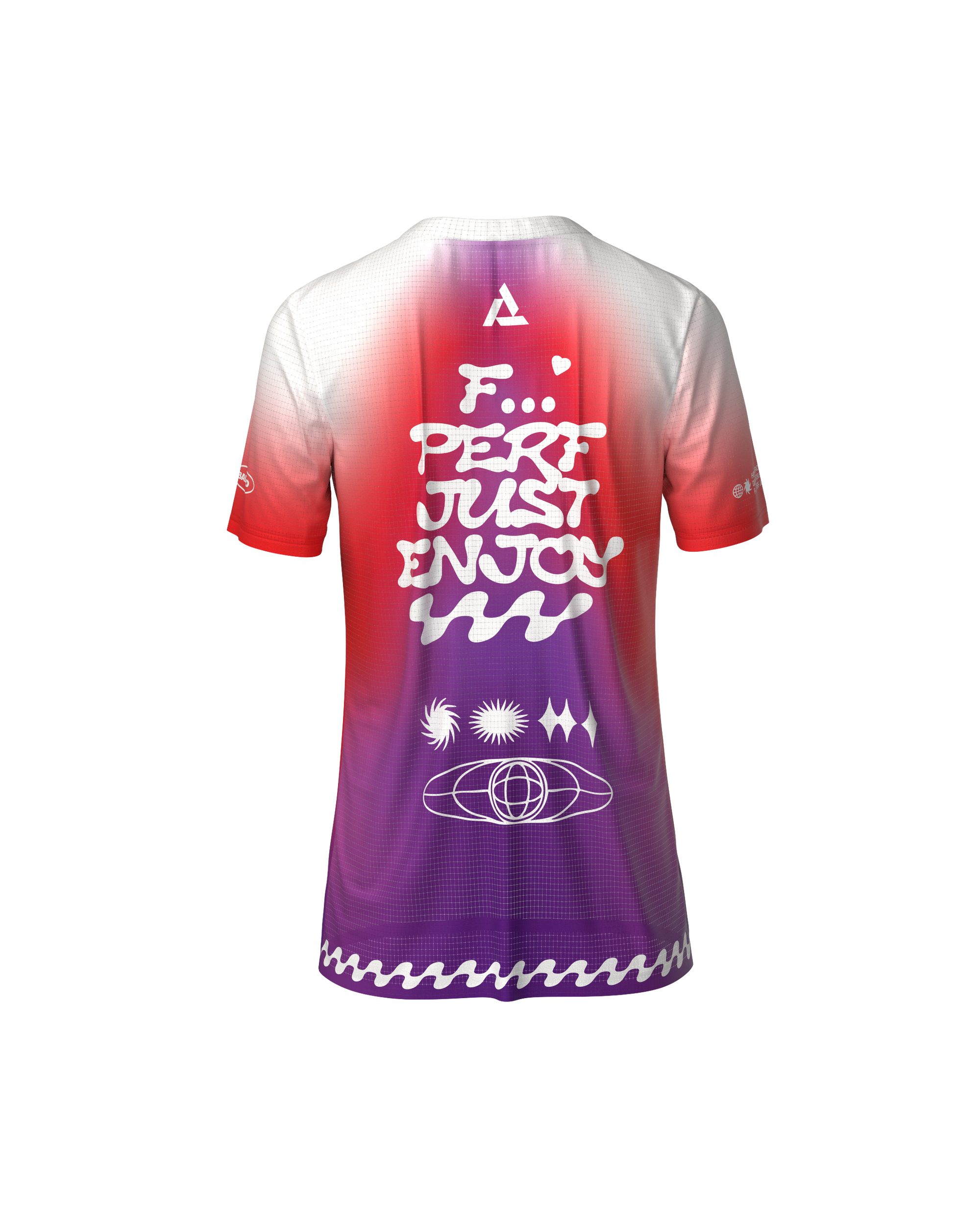 PRECOMMANDE - FALKON WOMEN RED SCALE - Maillots trail-running - 6 - kinetik-adrenalink