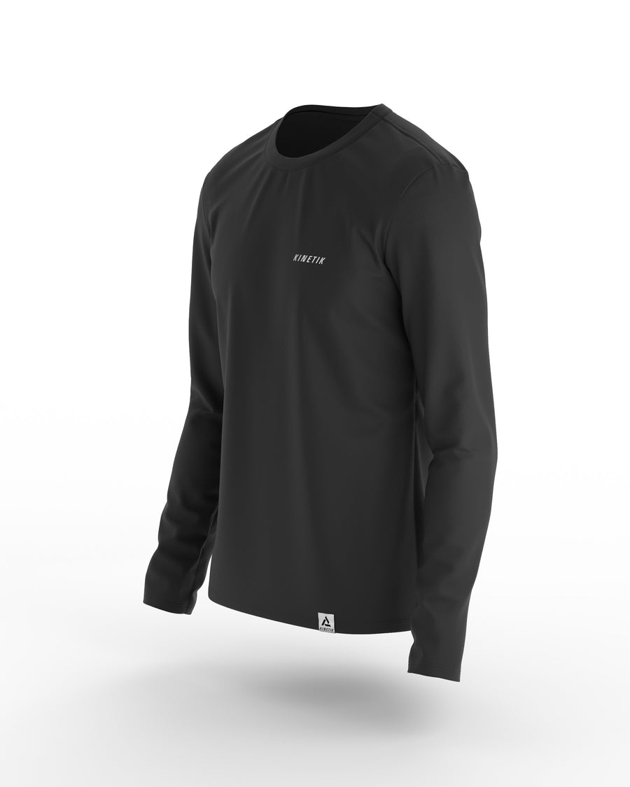 VEKTRA LS MEN BLACK - Maillots trail-running - 1 - kinetik-adrenalink