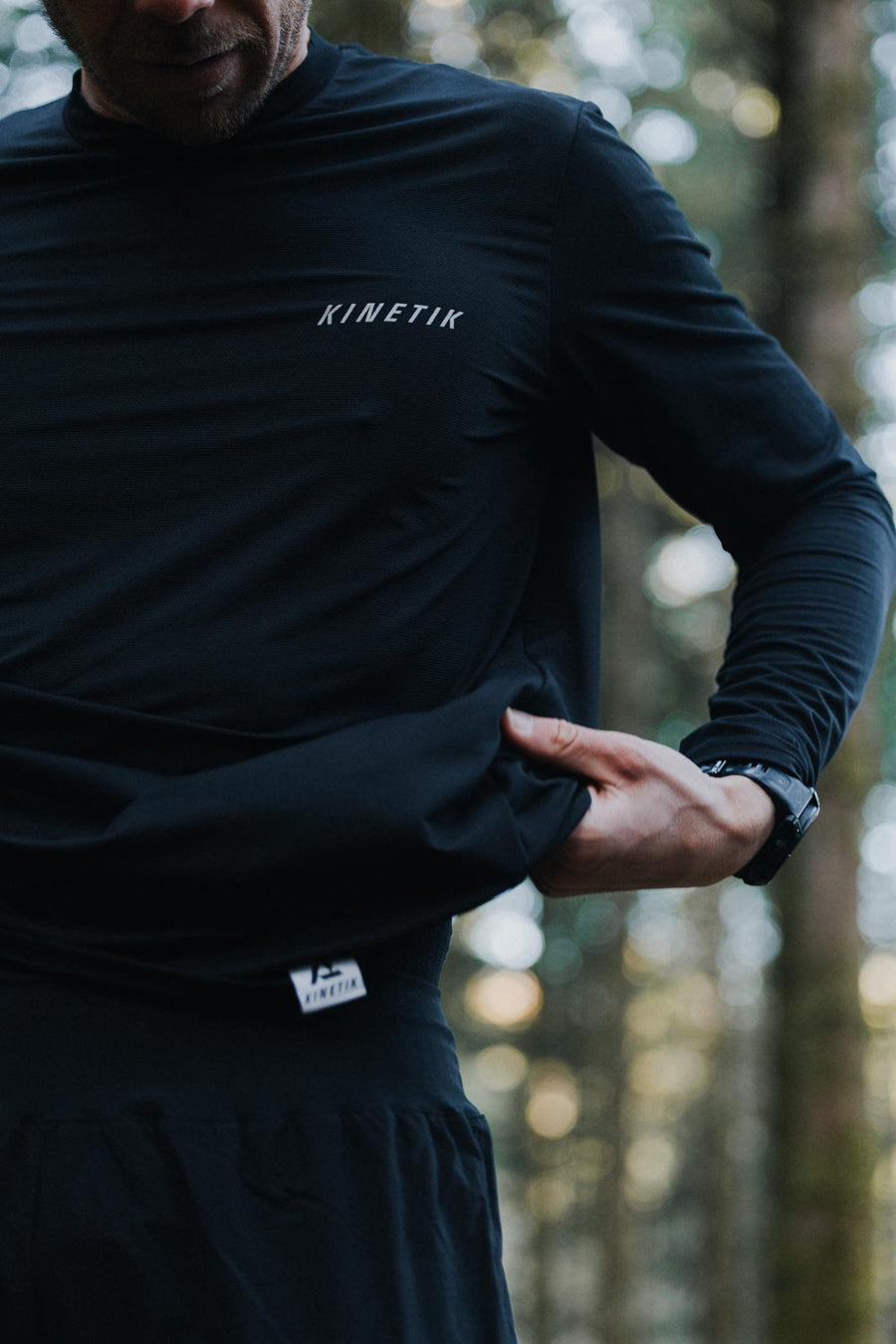 VEKTRA LS MEN NAVY - Maillots trail-running - 3 - kinetik-adrenalink