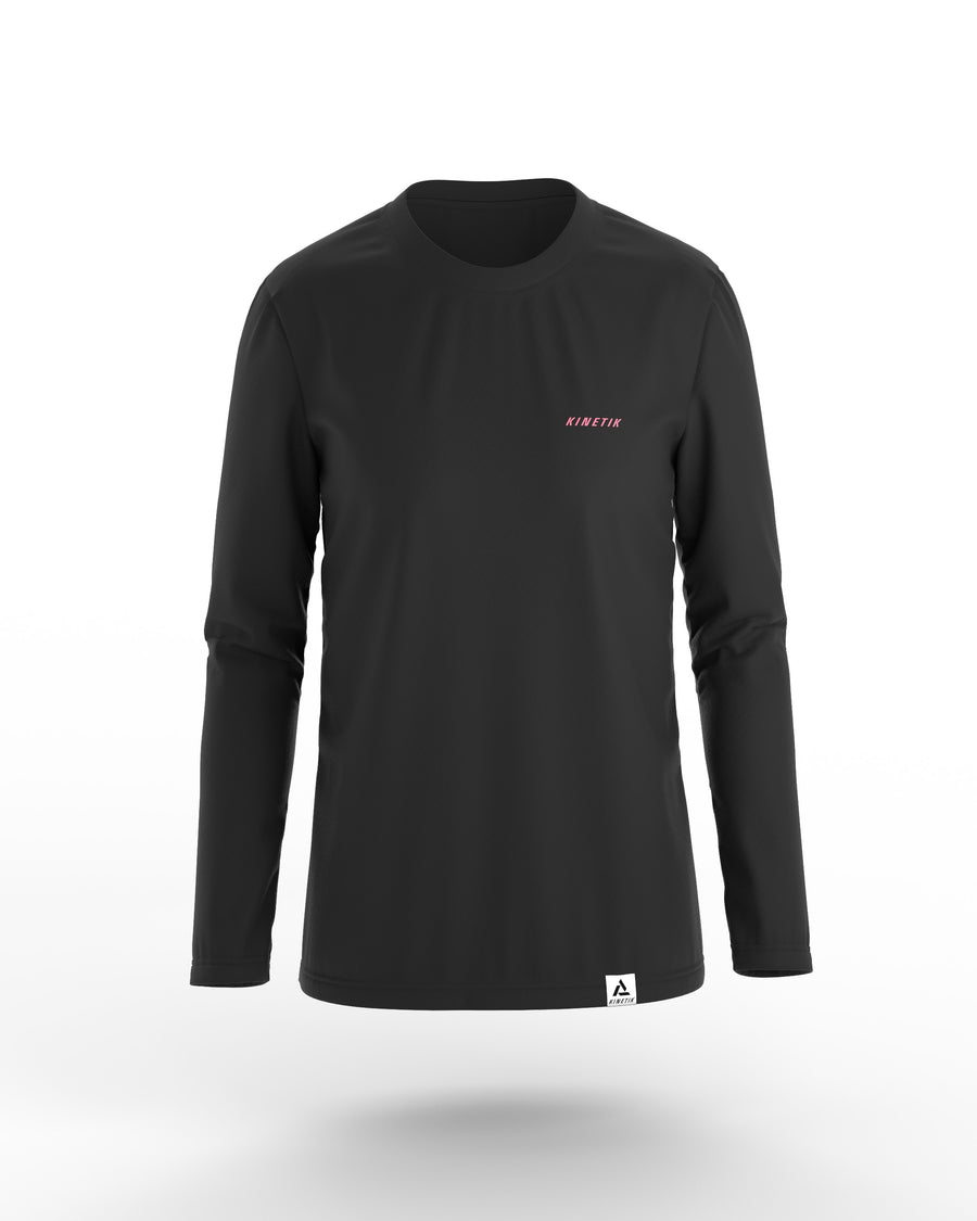 VEKTRA LS WOMEN BLACK - Maillots trail-running - 3 - kinetik-adrenalink