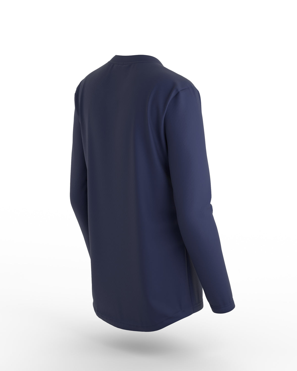 VEKTRA LS WOMEN NAVY - Women's long-sleeve trail running jersey - kinetik-adrenalink