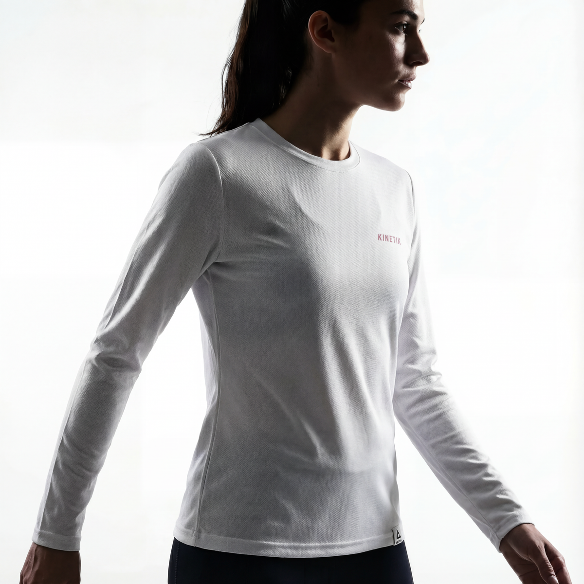 VEKTRA LS WOMEN WHITE - Maillots trail-running - 2 - kinetik-adrenalink